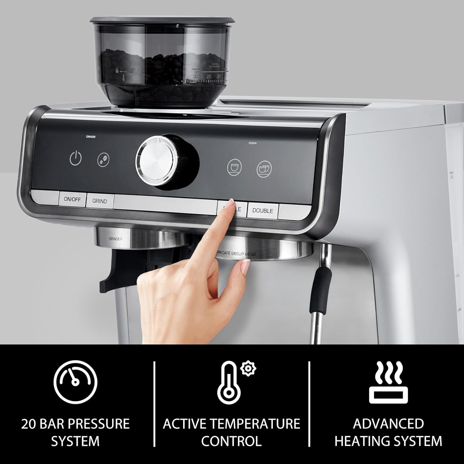 Qeetex COFFEPHO11BBJWZH Coffee-Makers - View #3