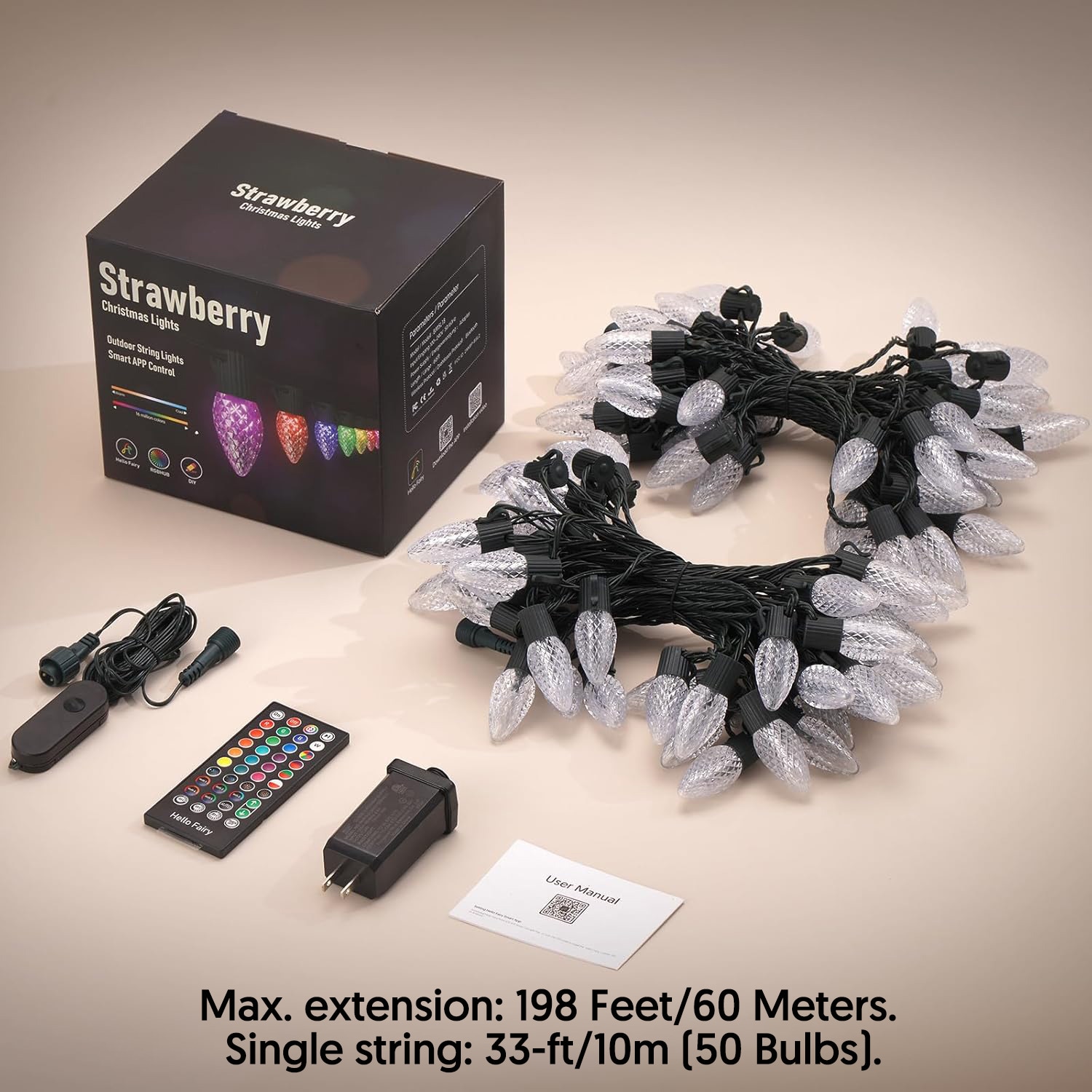 Avacube ABSL3060 Patio-String-Lights - View #2