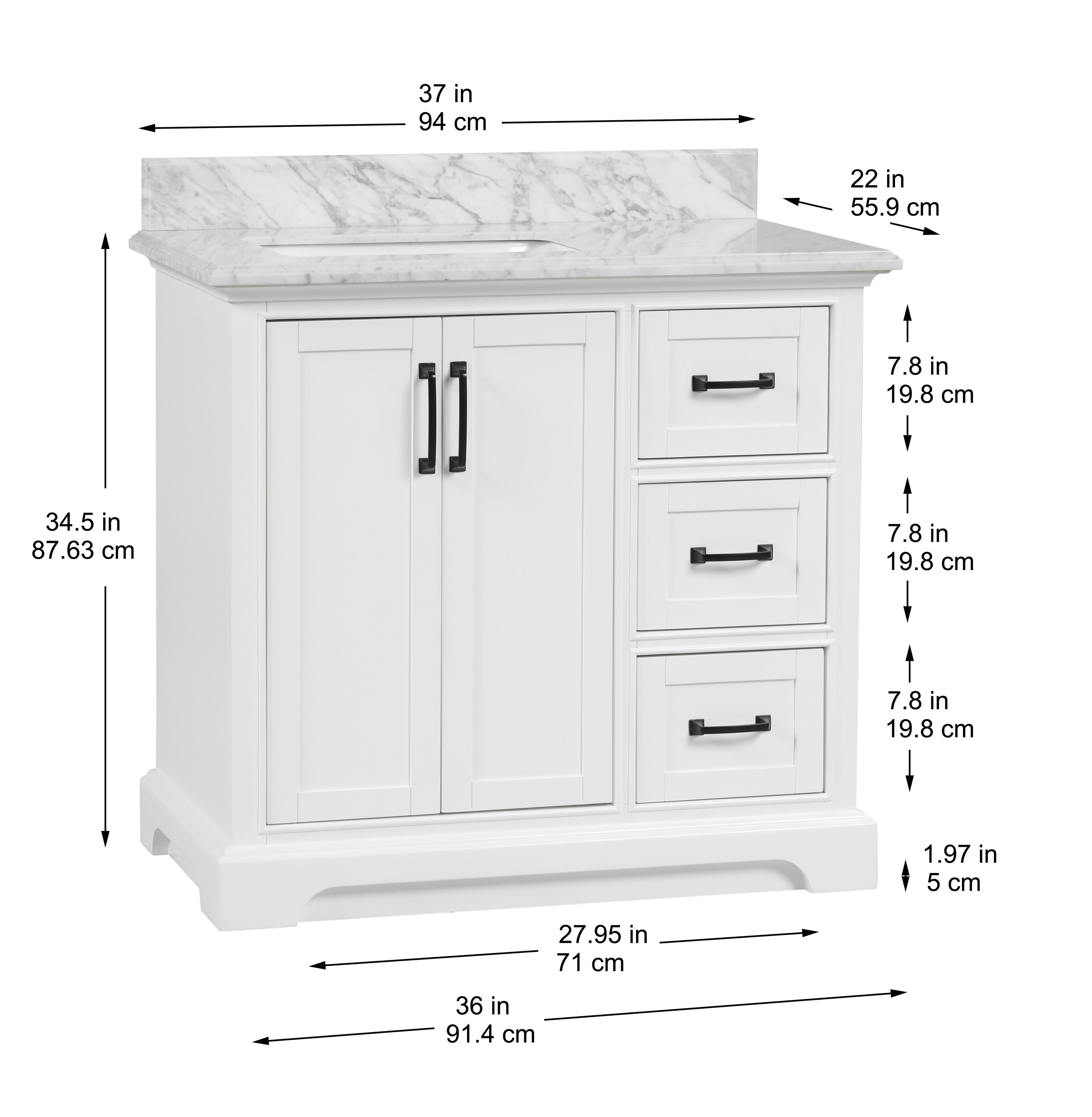 allen + roth BV-6510O-36 Bath-Vanity-Combo - View #9
