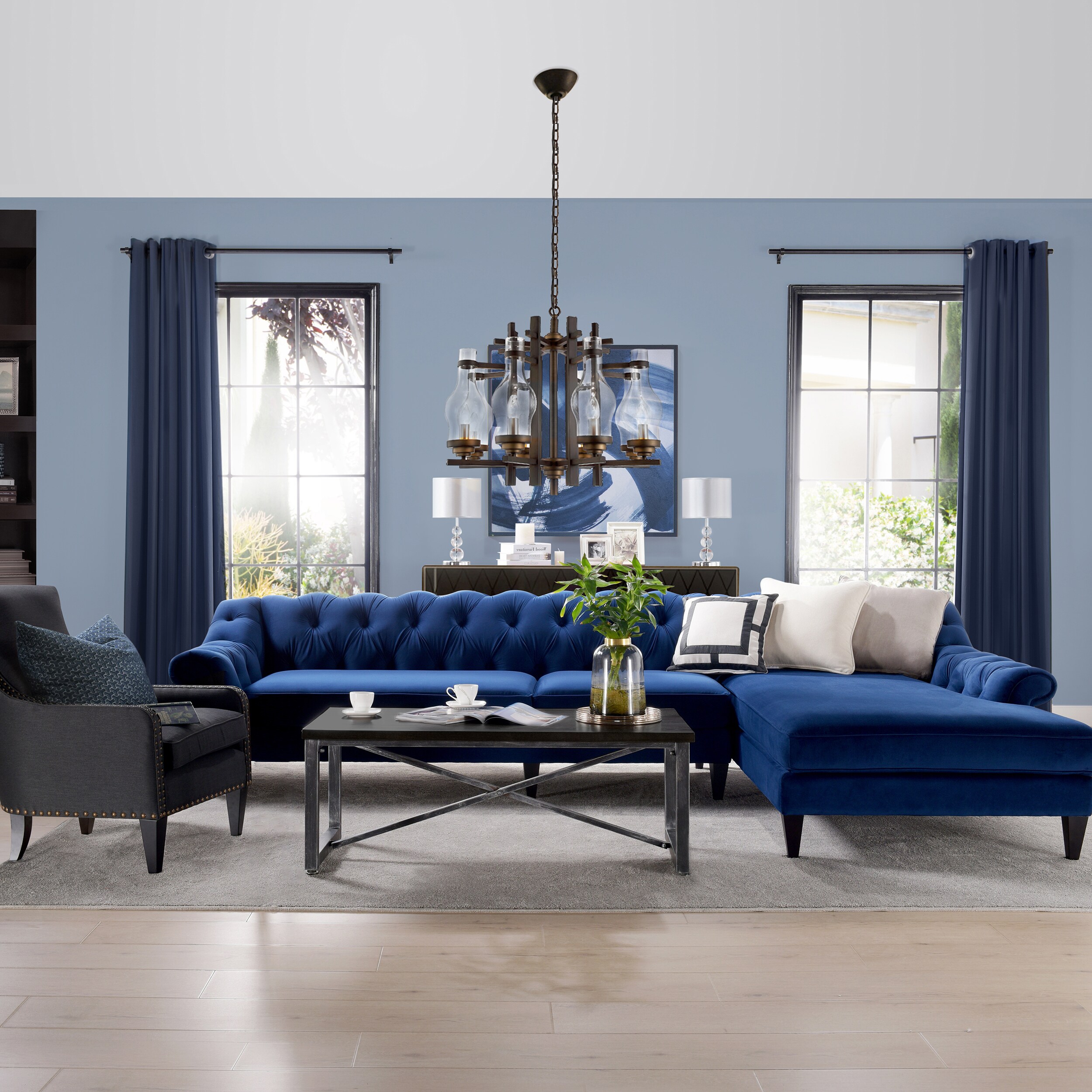 Jennifer Taylor Home 66070-R-859 Sofas-Loveseats - View #3