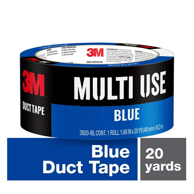 Bolt smertestillende medicin Analytisk 3M Blue Rubberized Duct Tape 1.88-in x 20 Yard(S) in the Duct Tape  department at Lowes.com