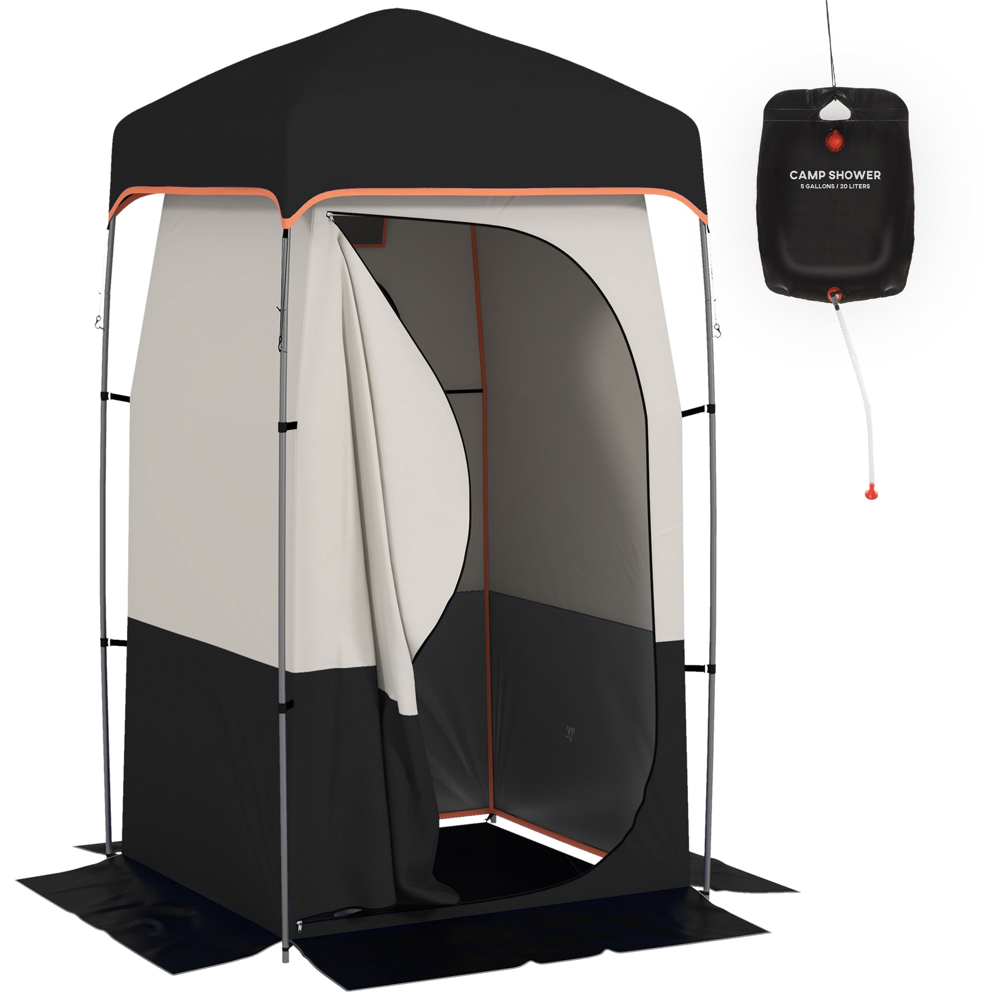 Tinyhomie Portable Shower Tent Privacy Shelter Camping Dressing — free download