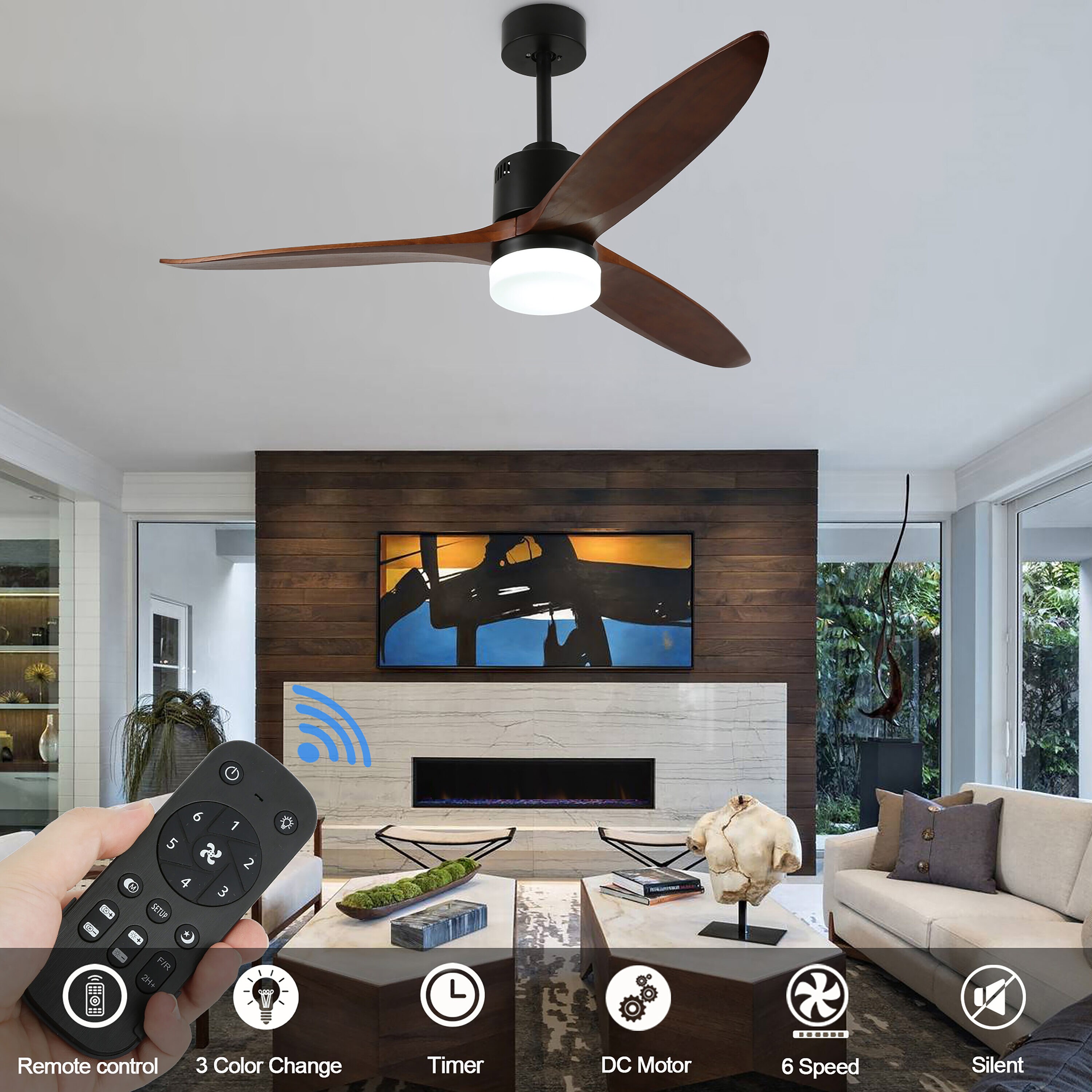 Oaks Decor DC5203 Ceiling-Fans - View #9