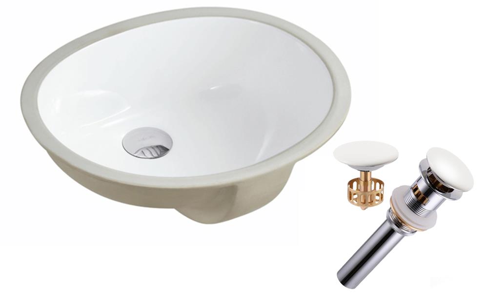 Kingsman Hardware UV1714P-OFCA Bath-Sink - View #2