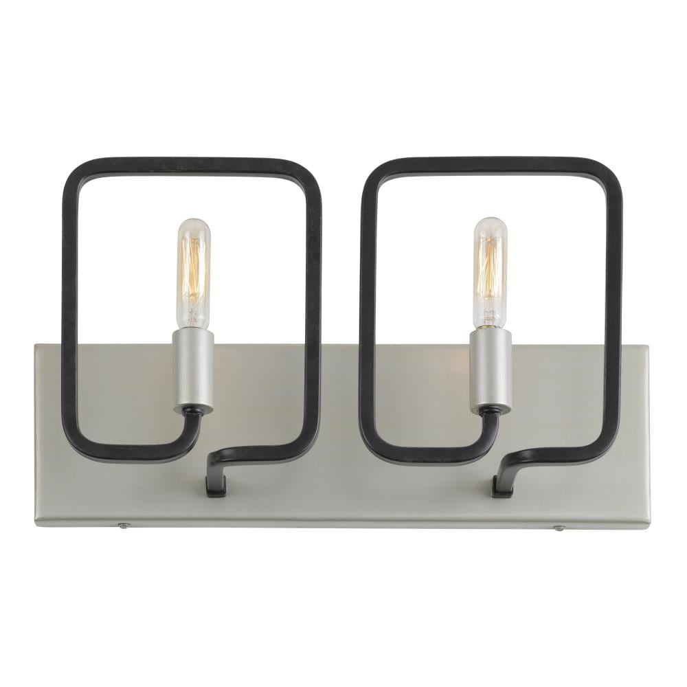 Varaluz 317B02SOCB Rectangulo 4-in 2 -Light Black Transitional Vanity light
