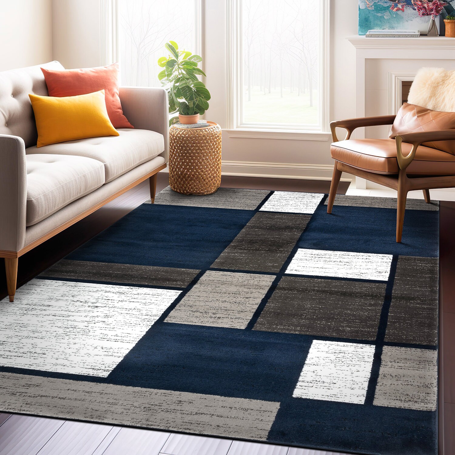 World Rug Gallery 106NAVY10X14 rugs - View #6