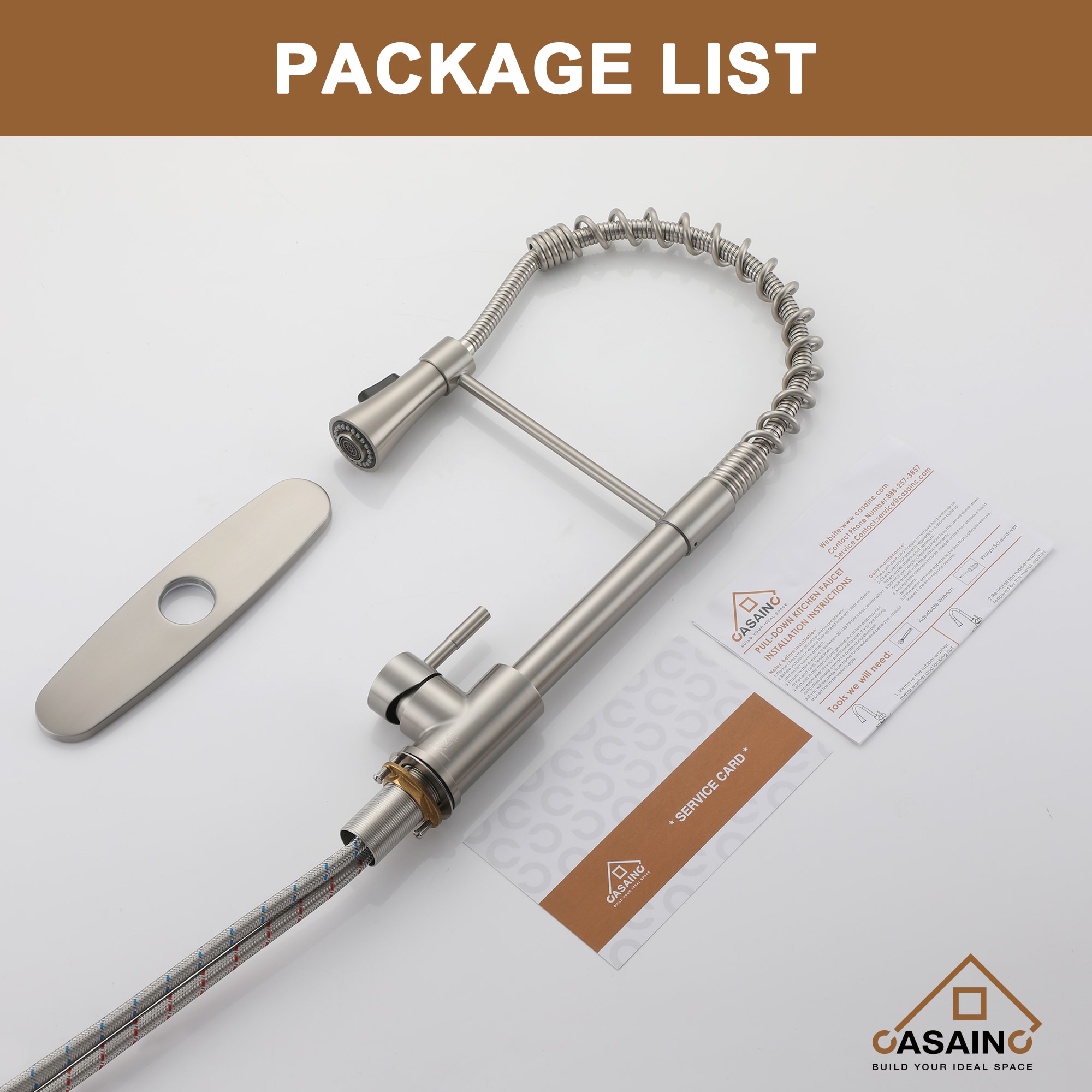 CASAINC CA-D0795-MW Kitchen-Faucets - View #9