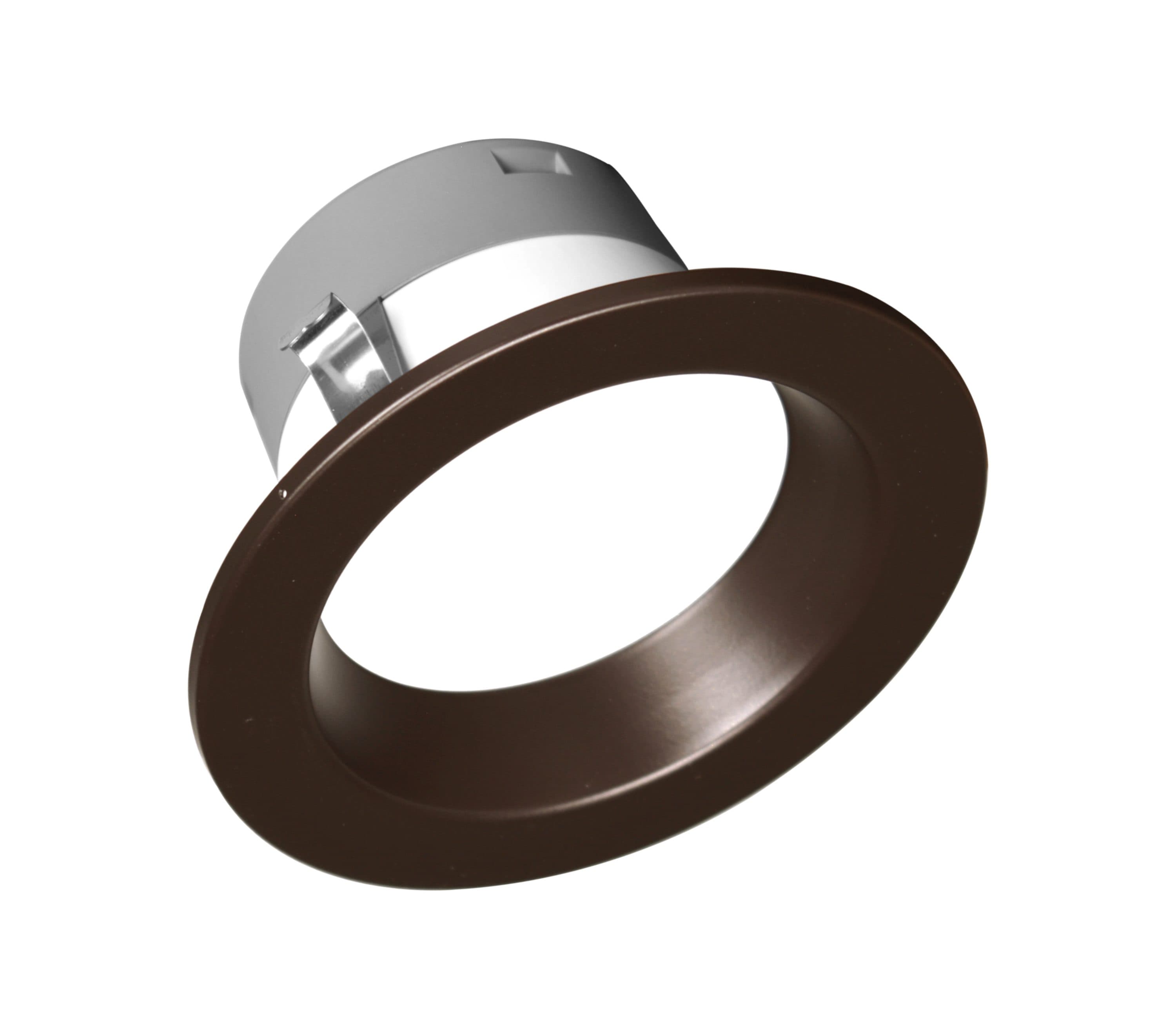 Nicor Lighting DLR46071203KOB DLR4(v6) Oil-Rubbed Bronze 4-in 735 -Lumens Soft White Round Dimmable LED Wet rated Recessed Downlight