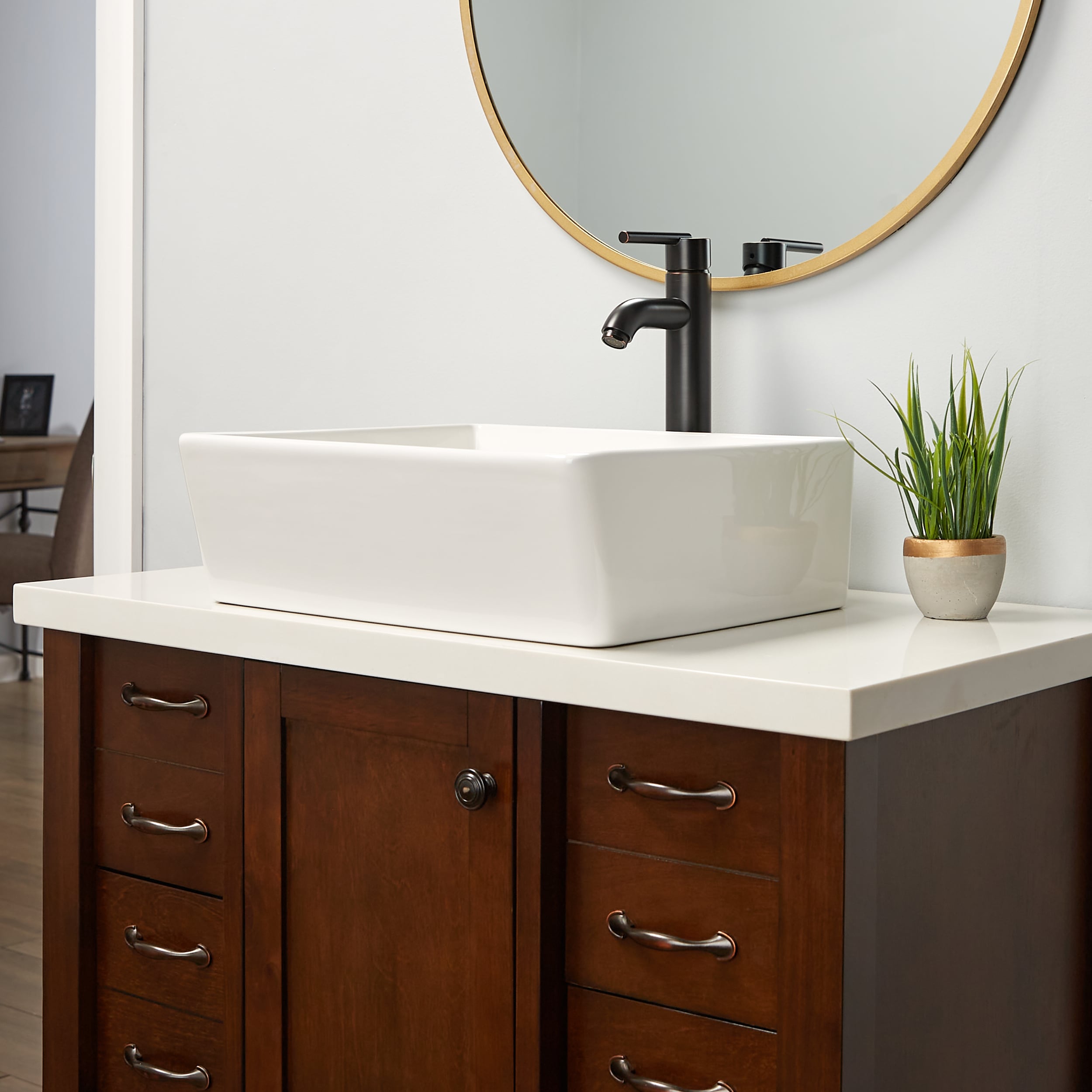 allen + roth 70-BVF11-BB-AR Lavatory-Faucets - View #4