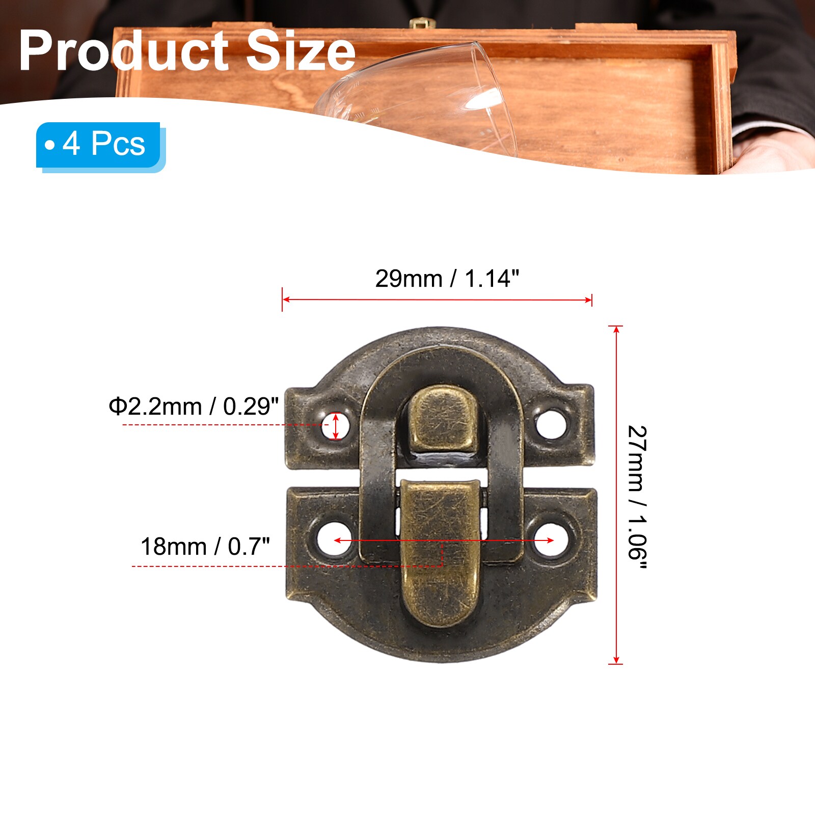 PATIKIL S25092400UX5913 Drawer-Hardware - View #2