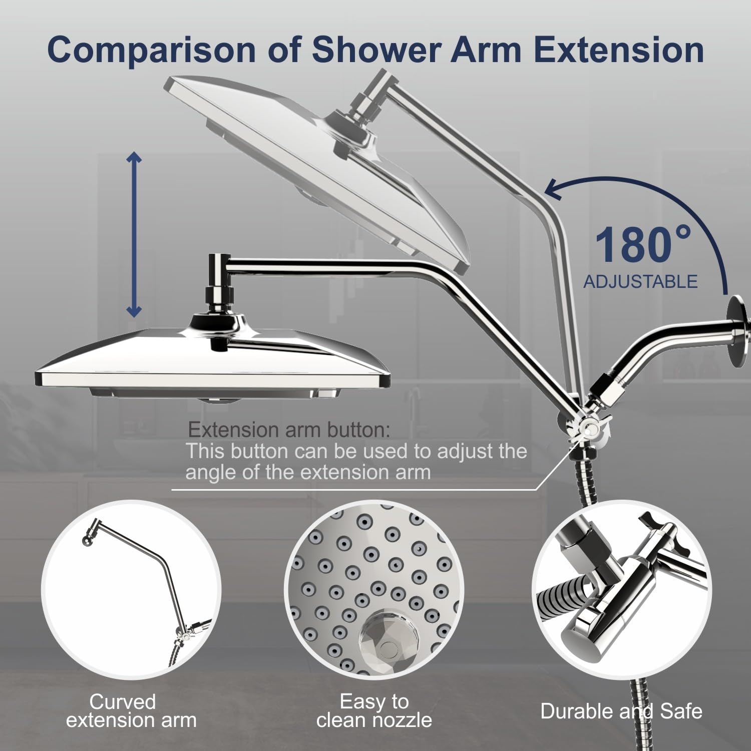ITOPFOX LIT0819I111 Fixed-Showerhead - View #5