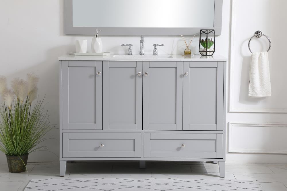 Elegant Decor FI54048GR Bath-Vanity-Combo - View #2