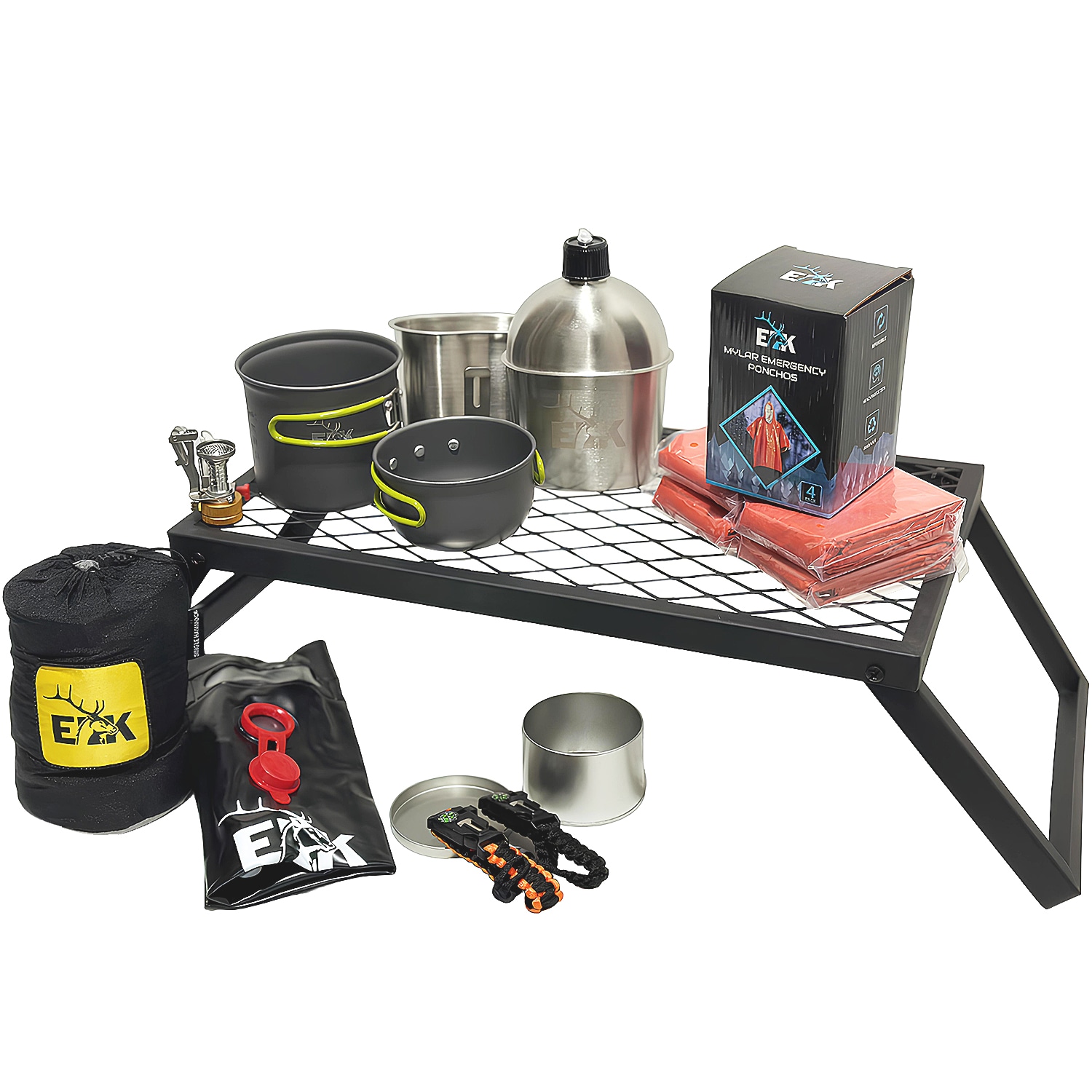 ELK CAMPING-EXPLORER Aluminum Non-Stick Grill pan set