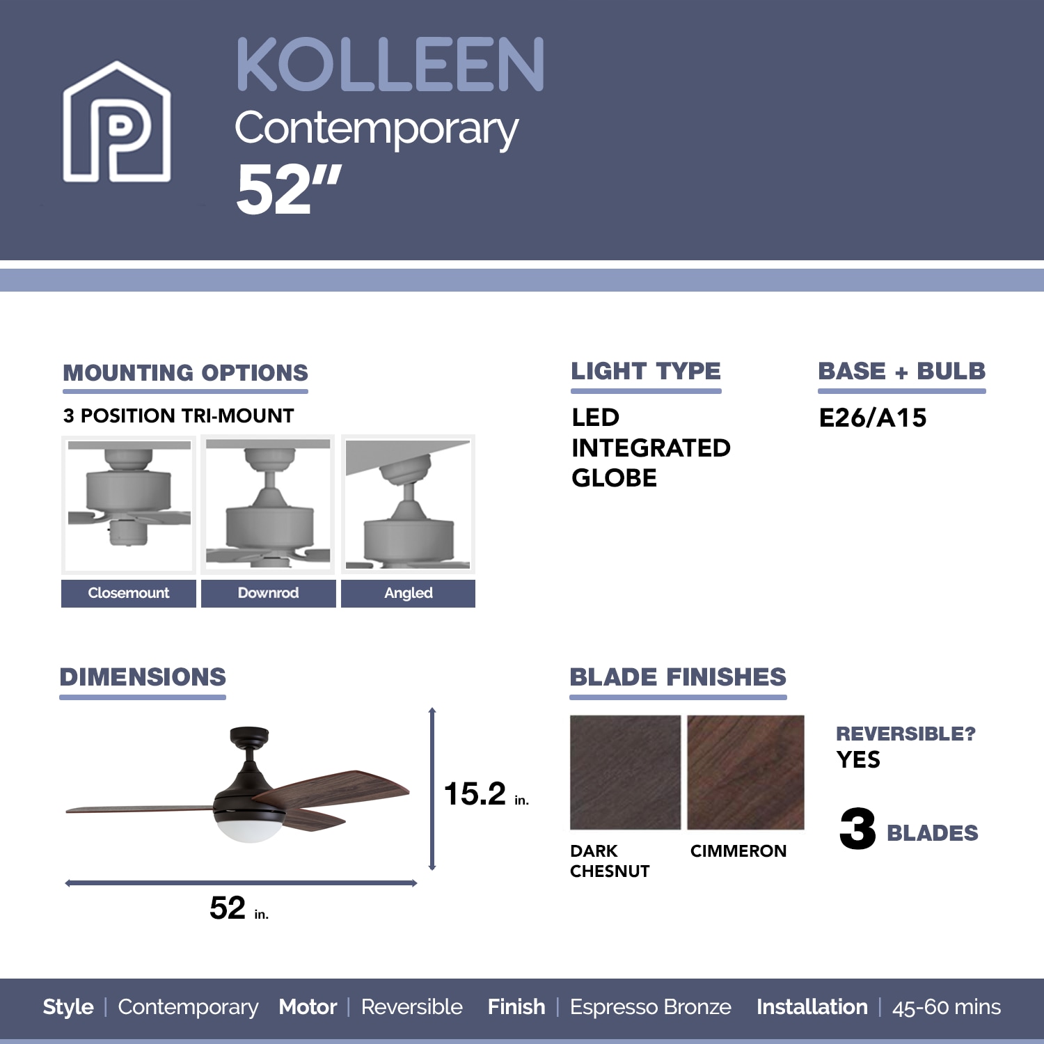 Prominence Home 80036-26 Ceiling-Fans - View #4