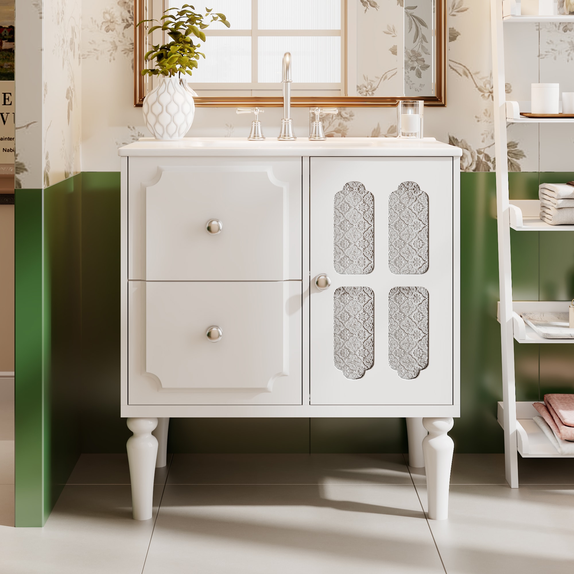 ModernLuxe L3P-N710P195635K Bath-Vanity-Combo - View #2