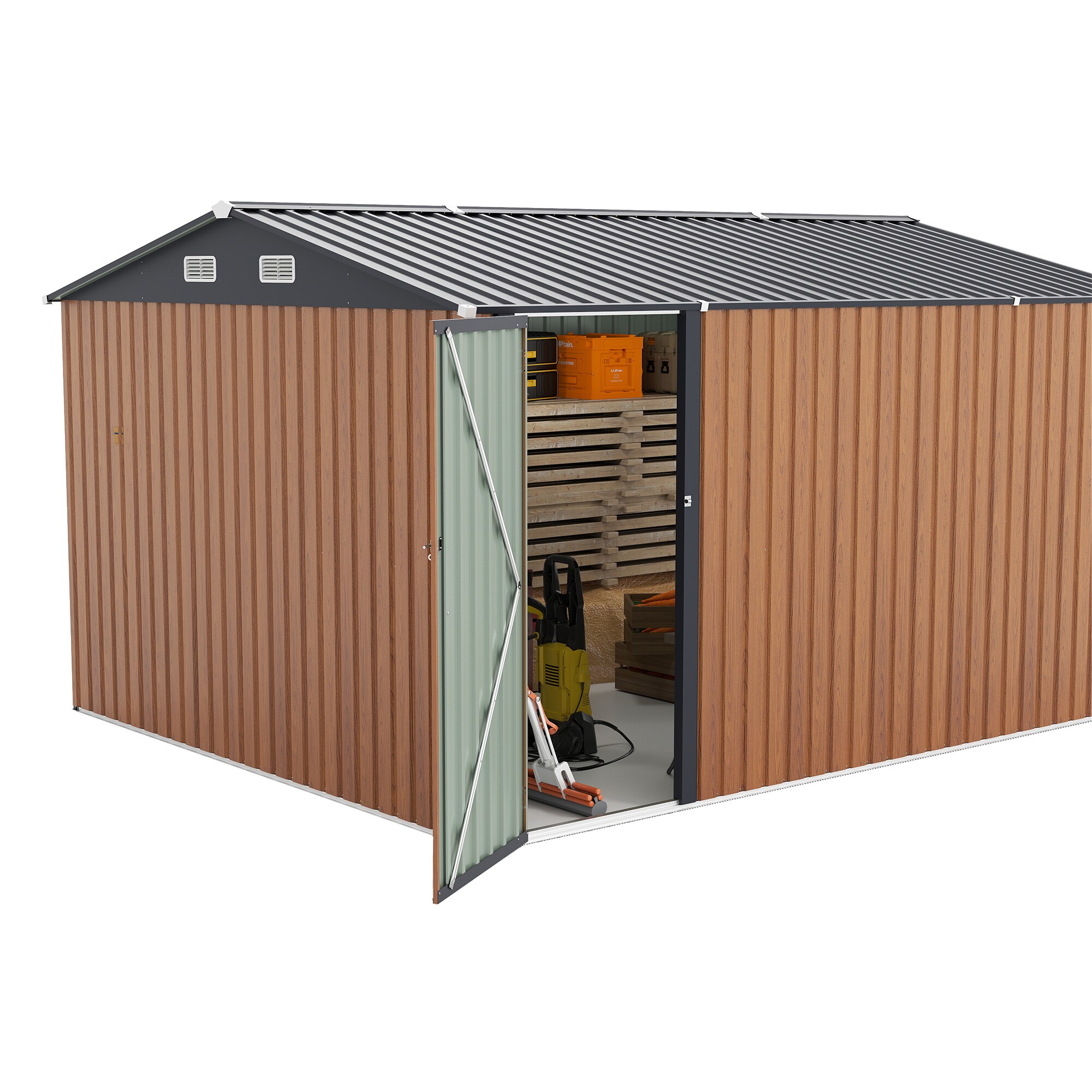 Flynama G-1598S00036 Metal-Storage-Buildings-Sheds - View #7