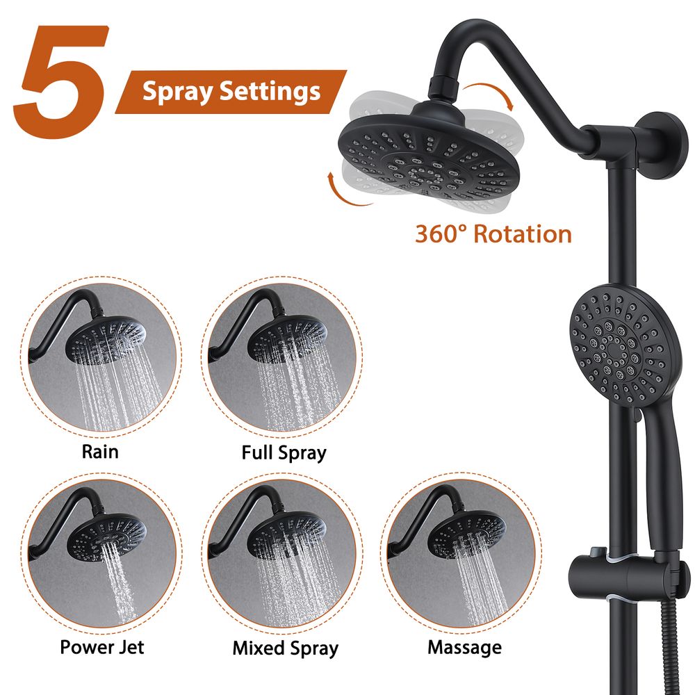 Blisstyle SHWR329 Fixed-Showerhead - View #4