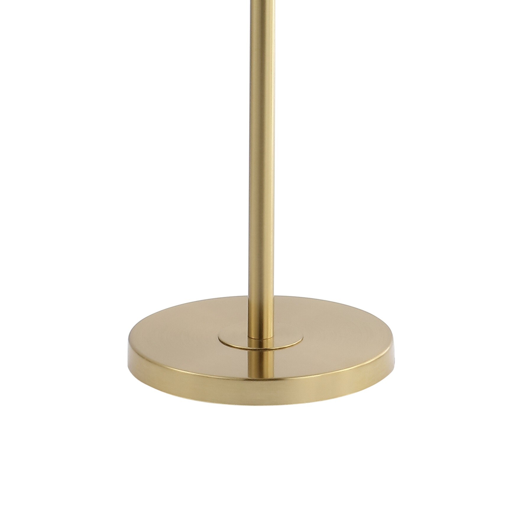 Billy Mid-Century Transitional 66.5" Satin Gold Adjustable LED Floor Lamp