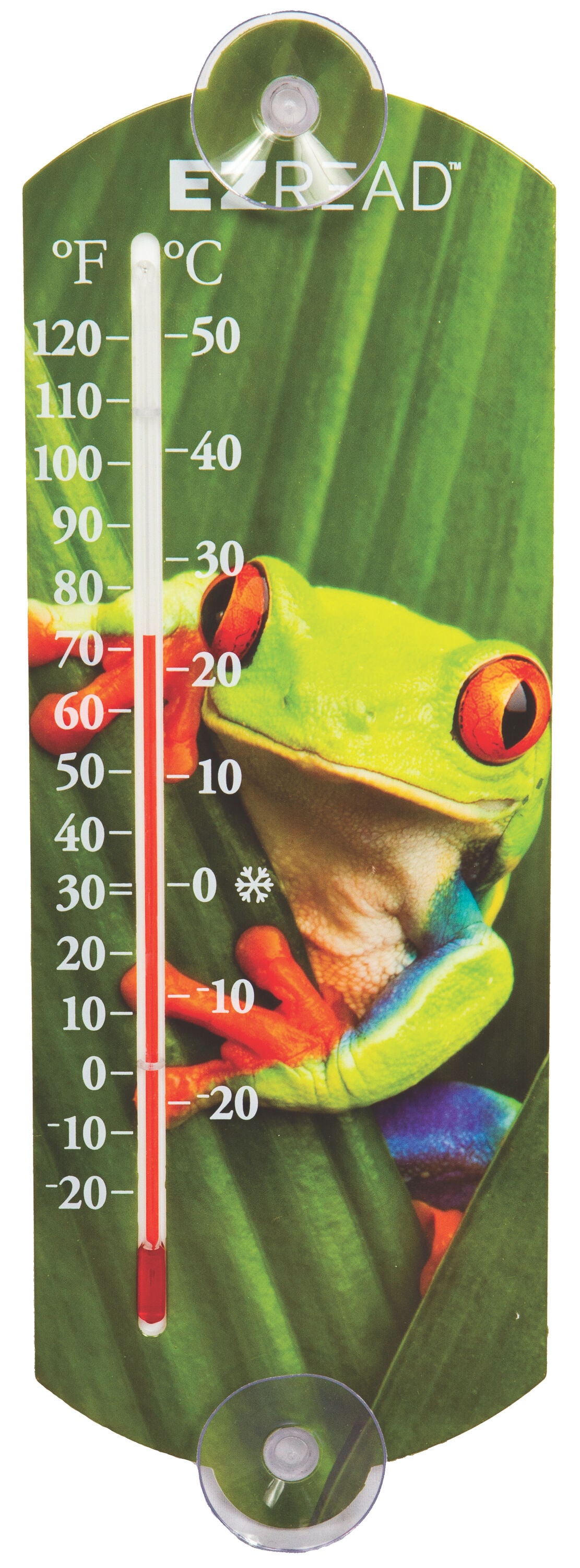 EZRead Analog Indoor or outdoor Multiple colors/finishes Classic Thermometer #840-0047
