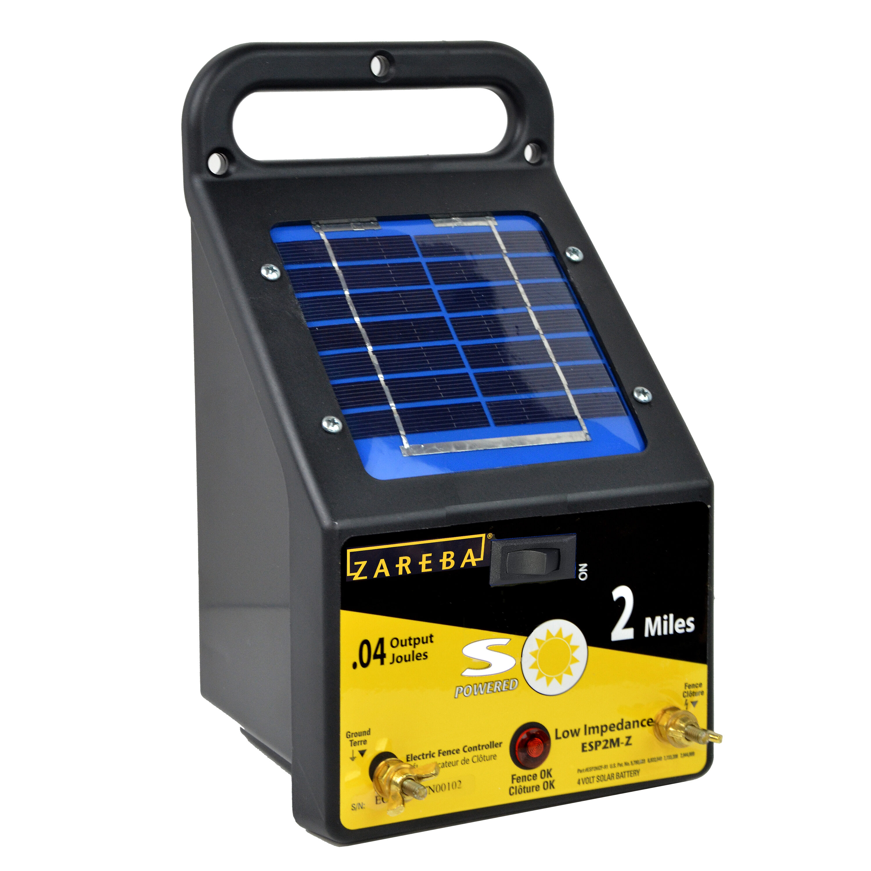 Zareba Systems 2-Mile Solar Electric Fence Charger In The Electric ...