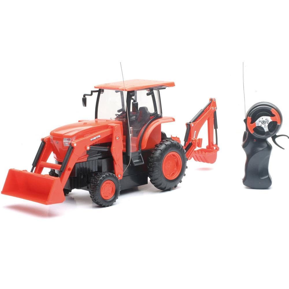 New-Ray Toys New-Ray SS-34123 Kubota L6060 with Loader and Backhoe Pack ...