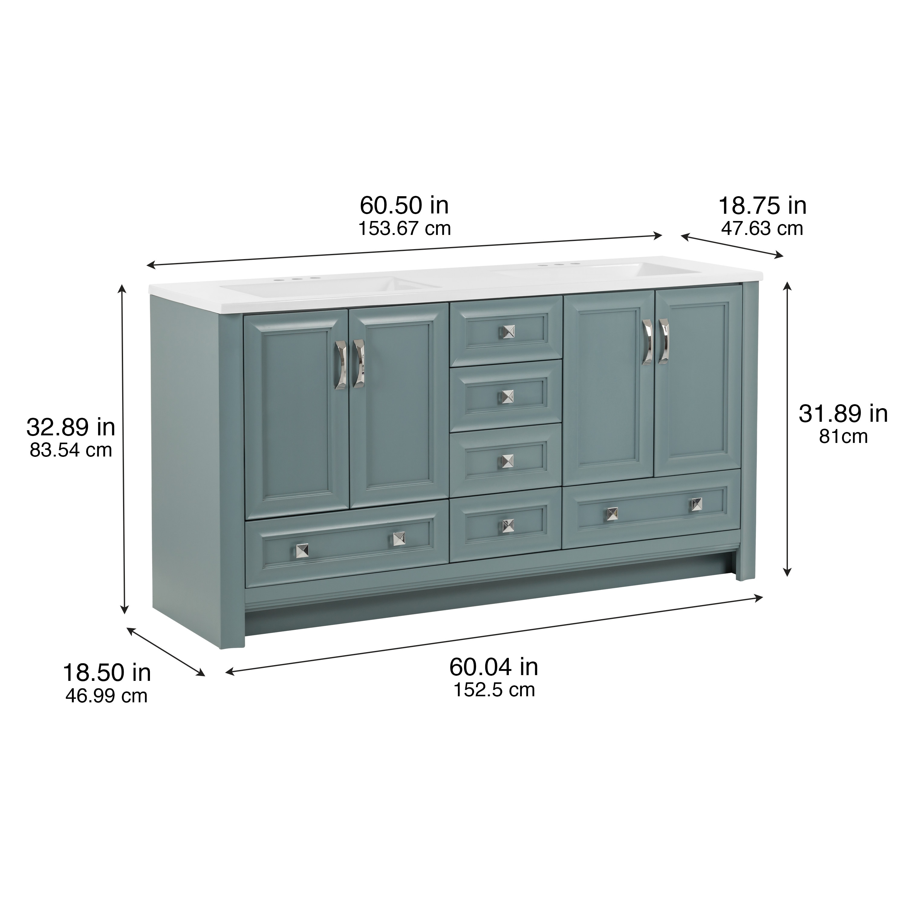 Diamond NOW C60W30311 Bath-Vanity-Combo - View #4