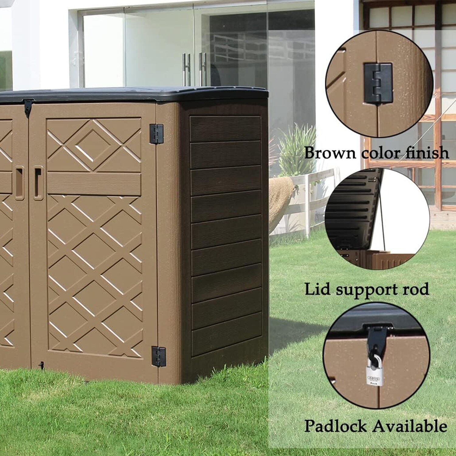 Mondawe MO-BCJYEUL0L2 Small-Outdoor-Storage - View #6