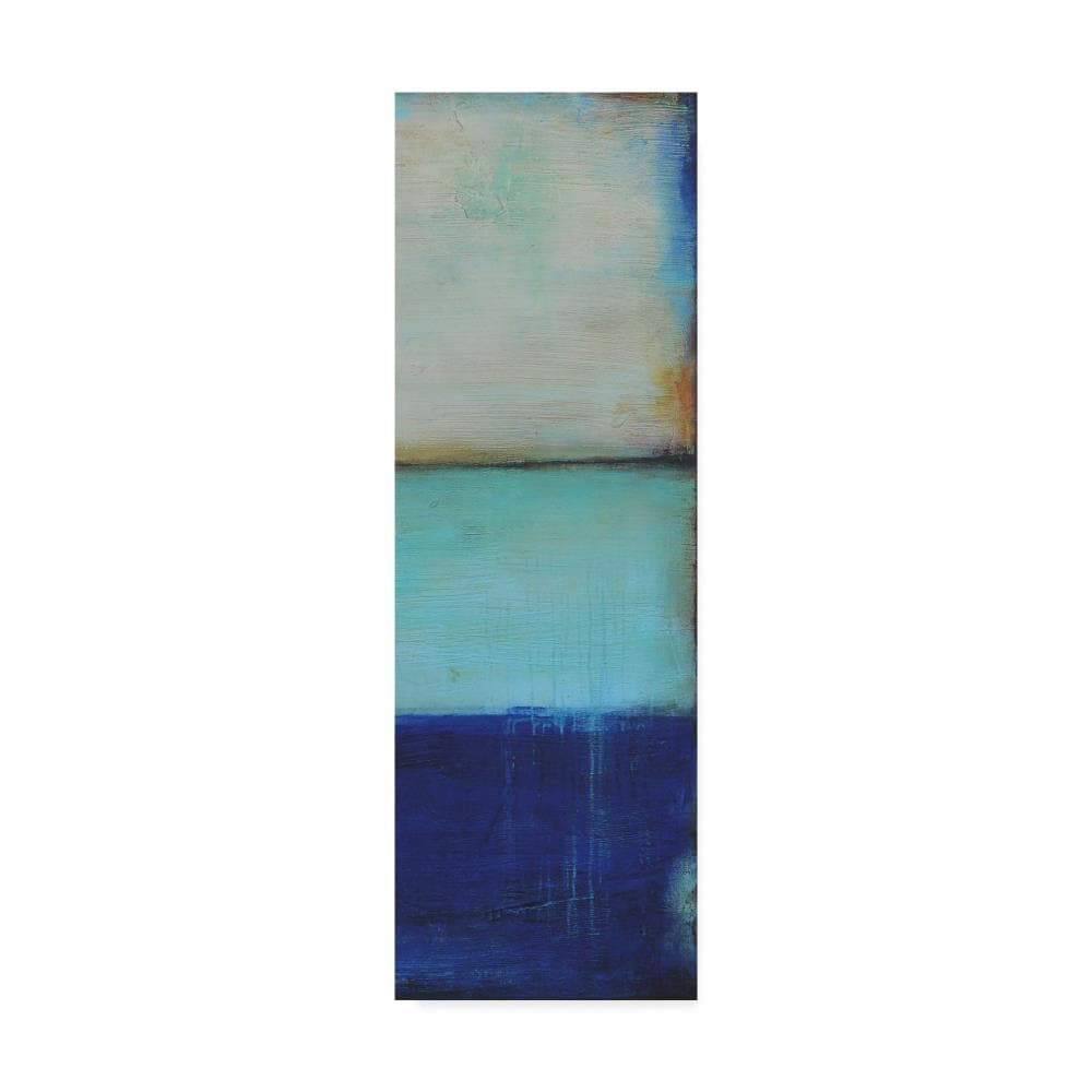 Trademark Fine Art WAG04361-C824GG Framed 24-in H x 8-in W Abstract Print on Canvas