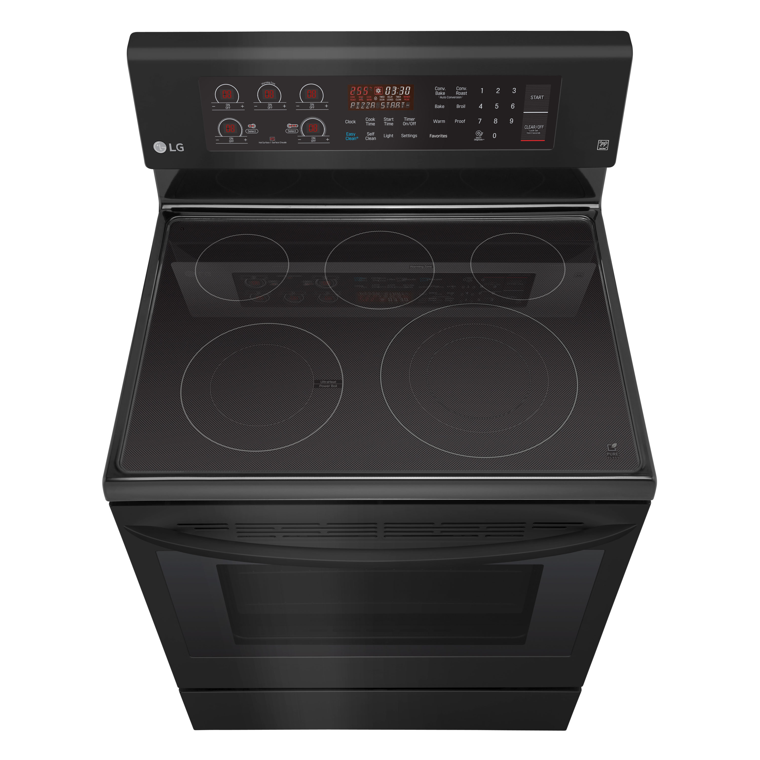 LG LRE3194BM Freestanding-Electric-Ranges - View #5