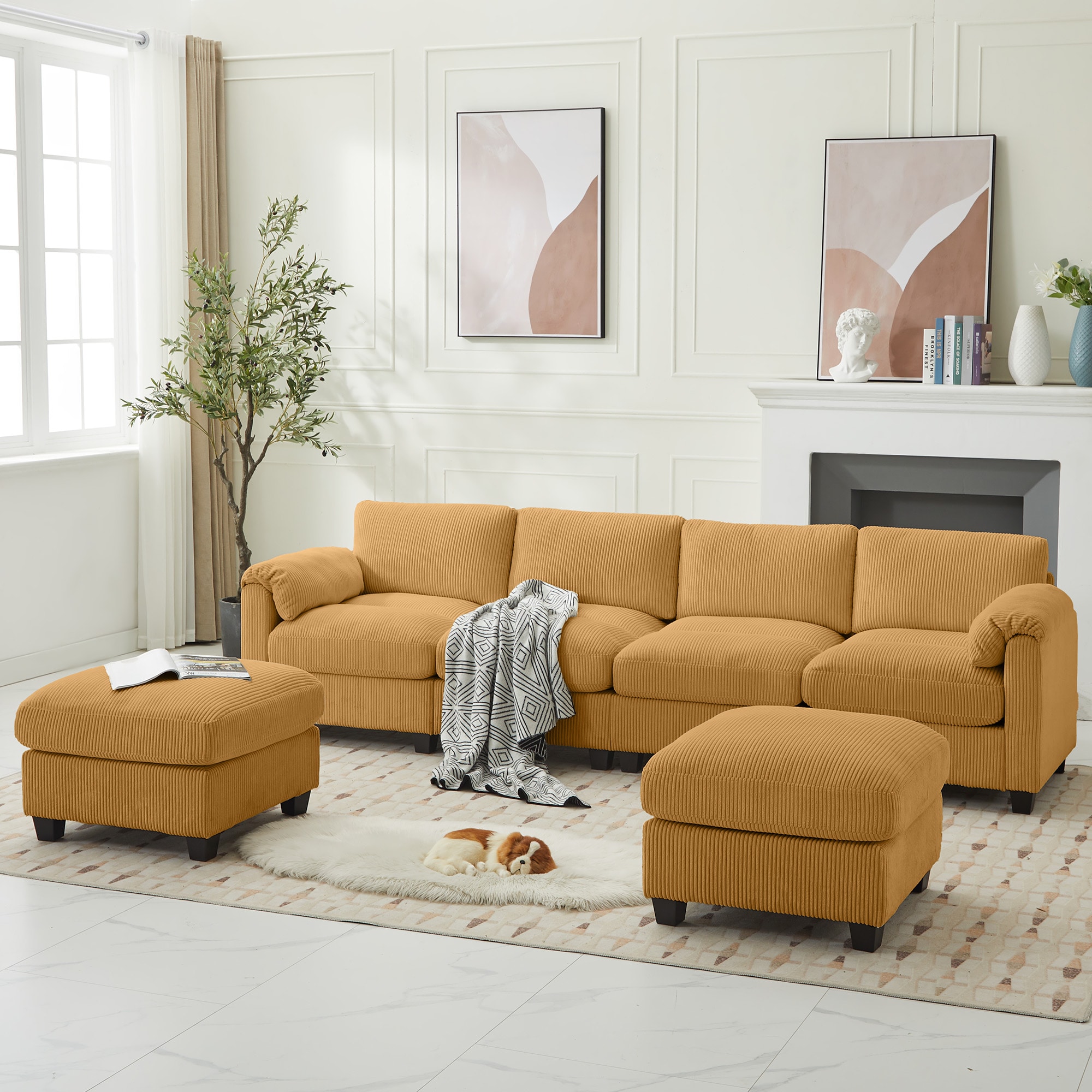 VOUA SAF-DXDRZJ4-YE1 Sofas-Loveseats - View #4