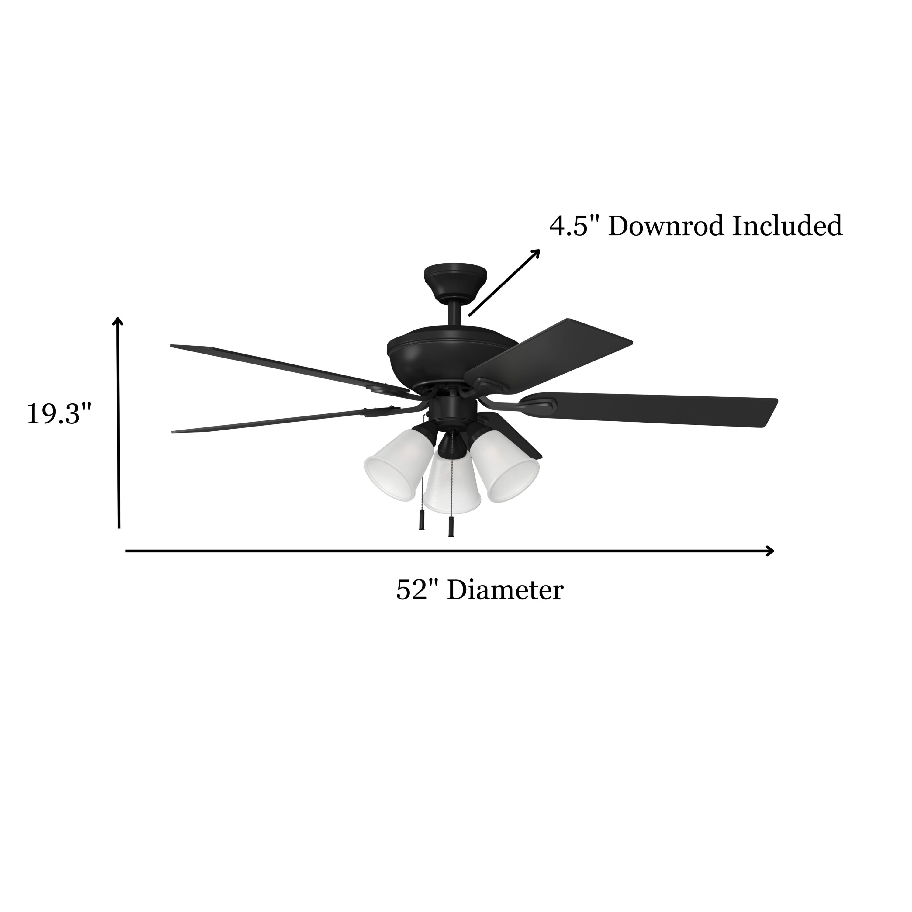 Harbor Breeze RLG52MBK5L Ceiling-Fans - View #9