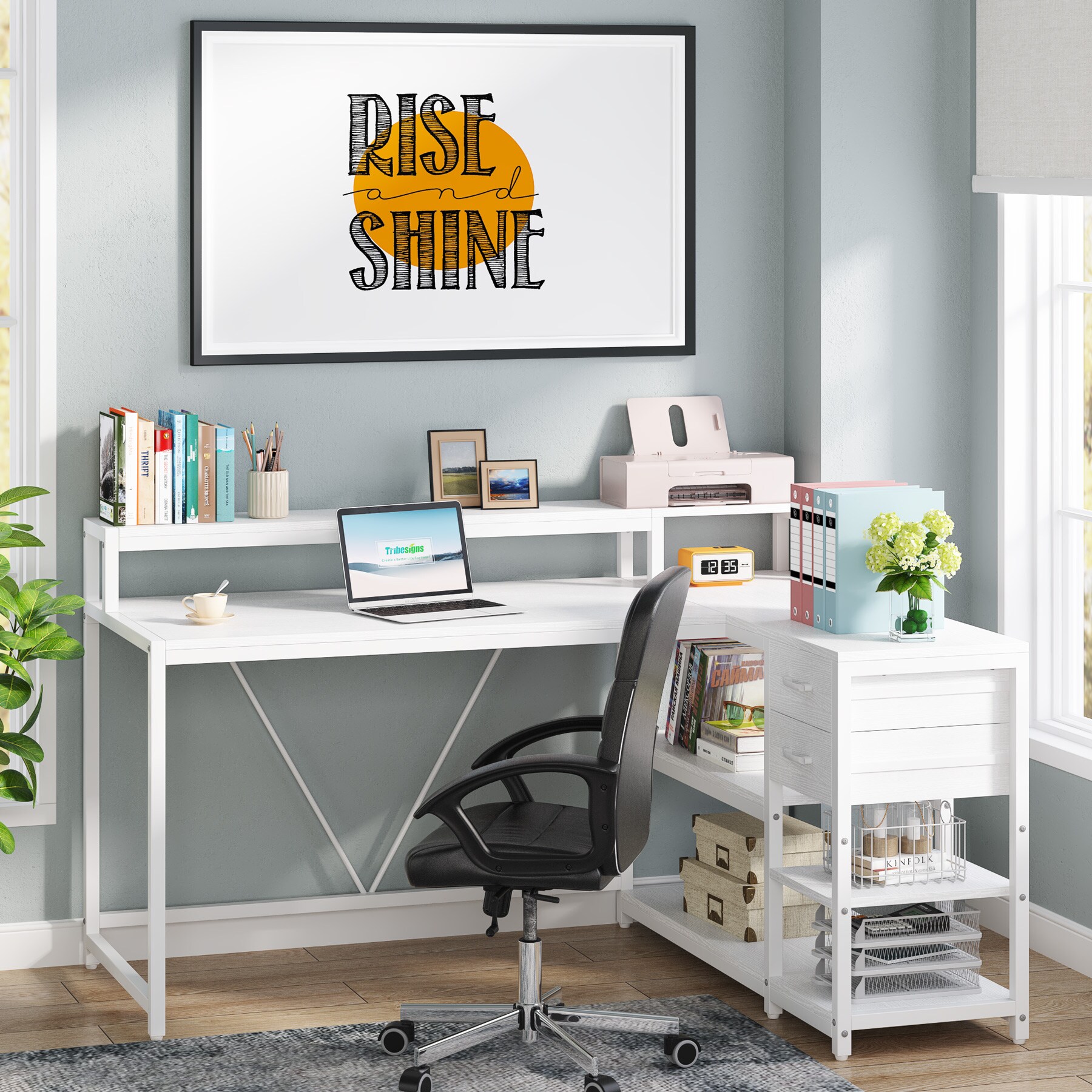 Fnova LWTJ-JW0612 Office-Tables - View #8