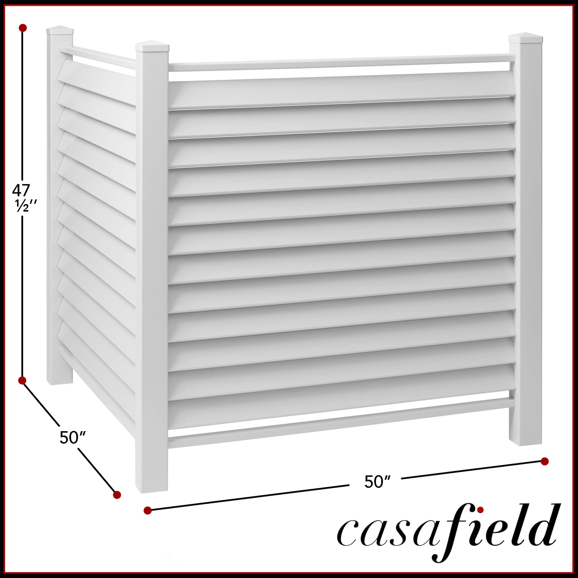 Casafield PAT-ENC-A85-L48W Garden-Utility-Fencing - View #7