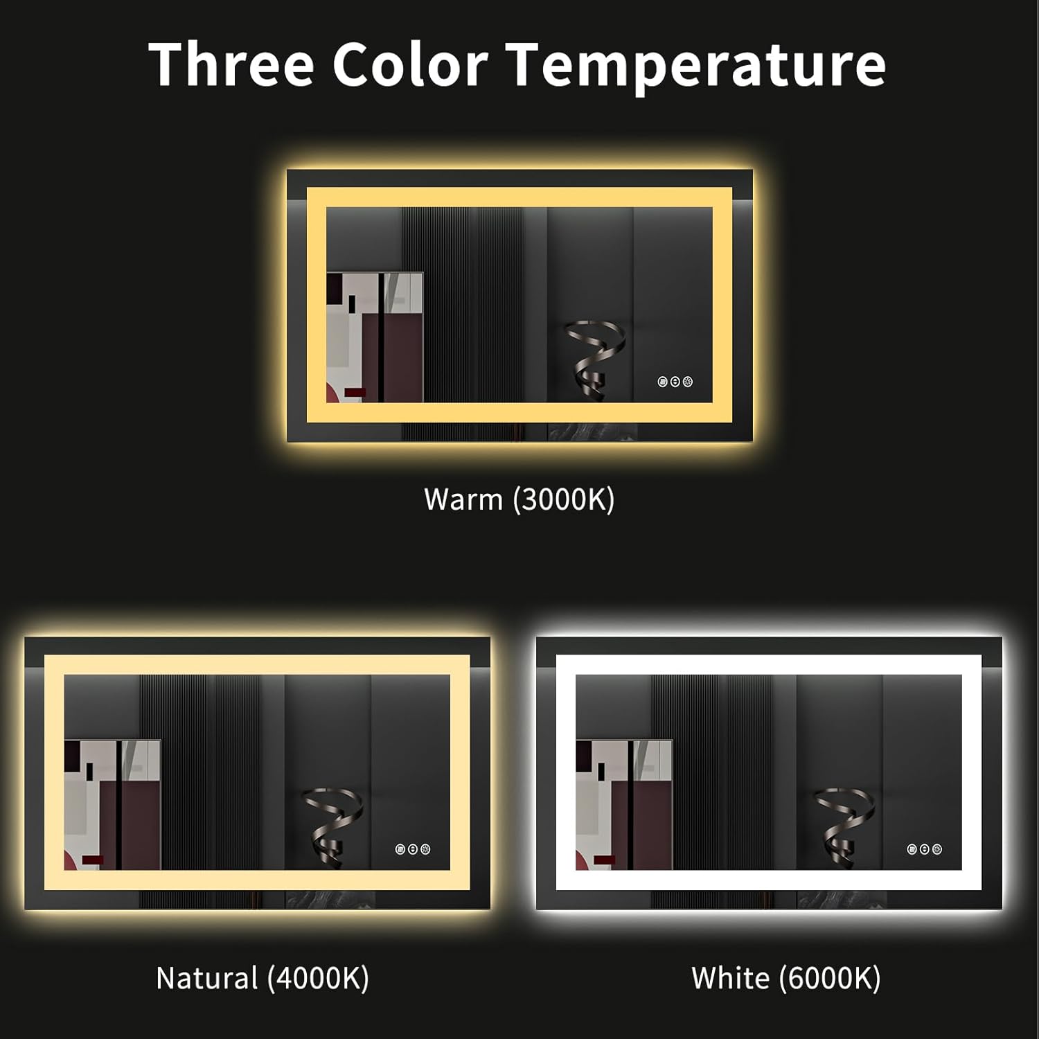 Boyel Living BL-W3377-09996 Makeup-Mirrors - View #4