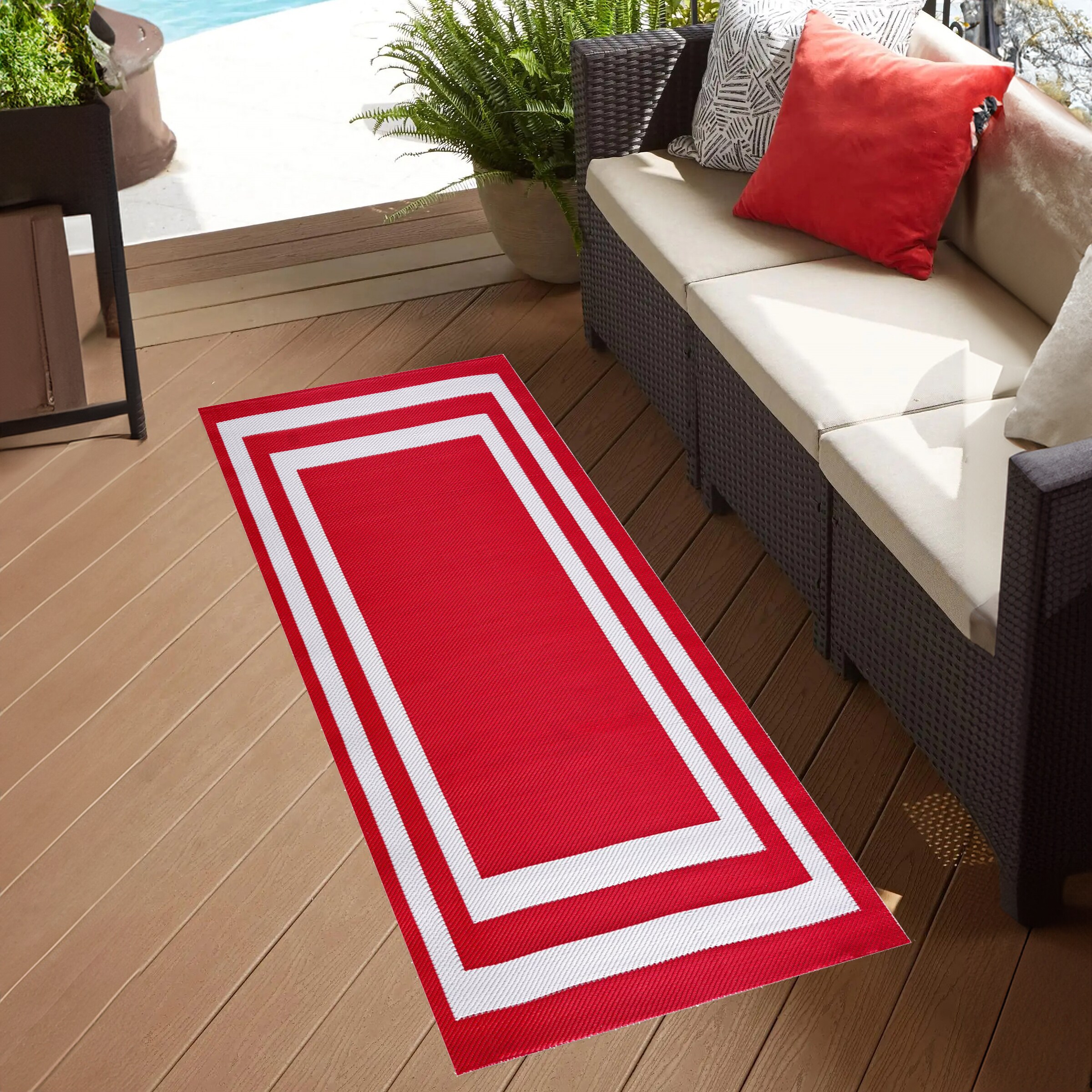 Playa Rug PLY-R-PRS-RW-2X6 rugs - View #2