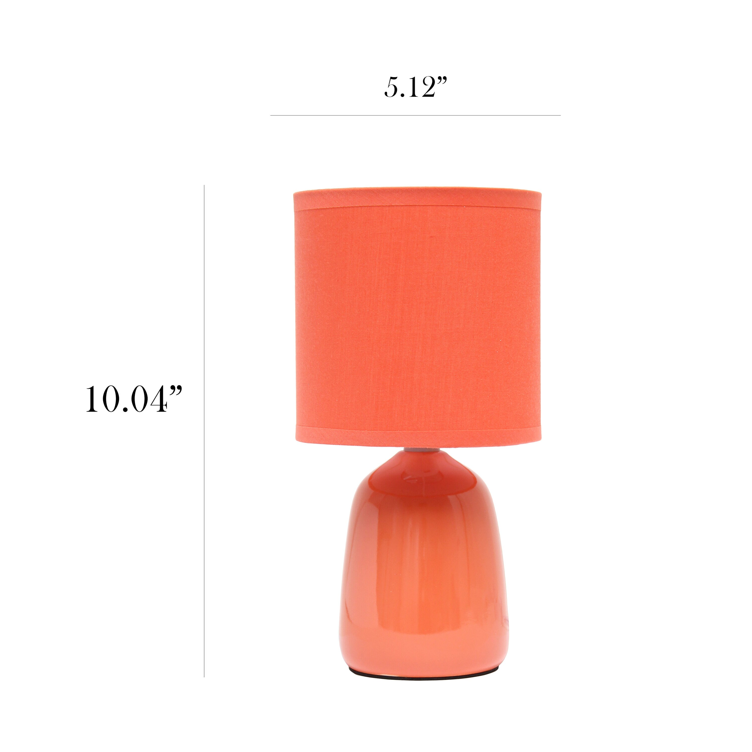 Simple Designs LT1134-ORG Table-Lamps - View #4