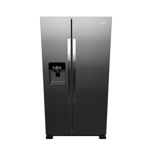 Whirlpool Side x Side Fridge (WRS335SDHB) - Black