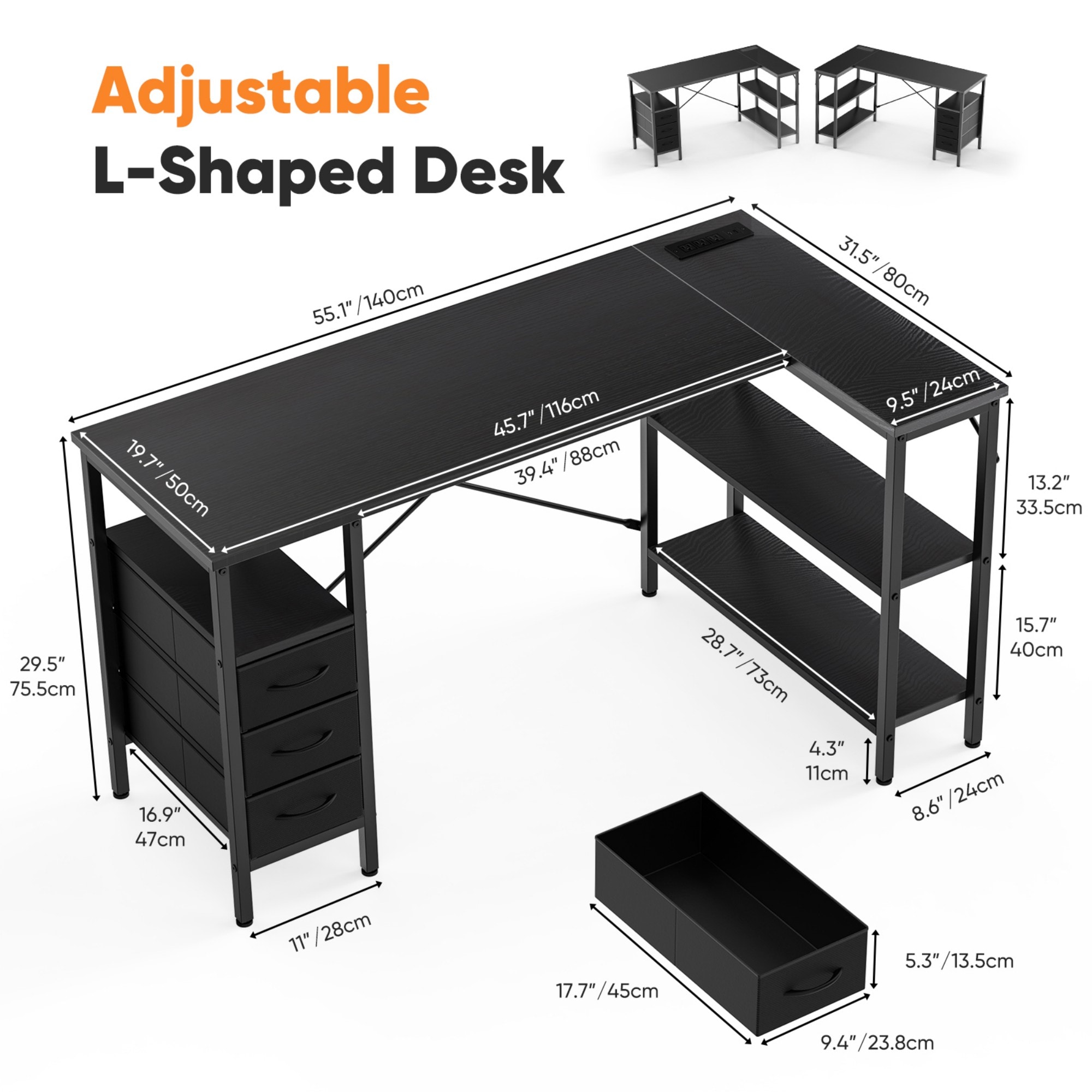 GlasFlength LW-DK-052 desks - View #3