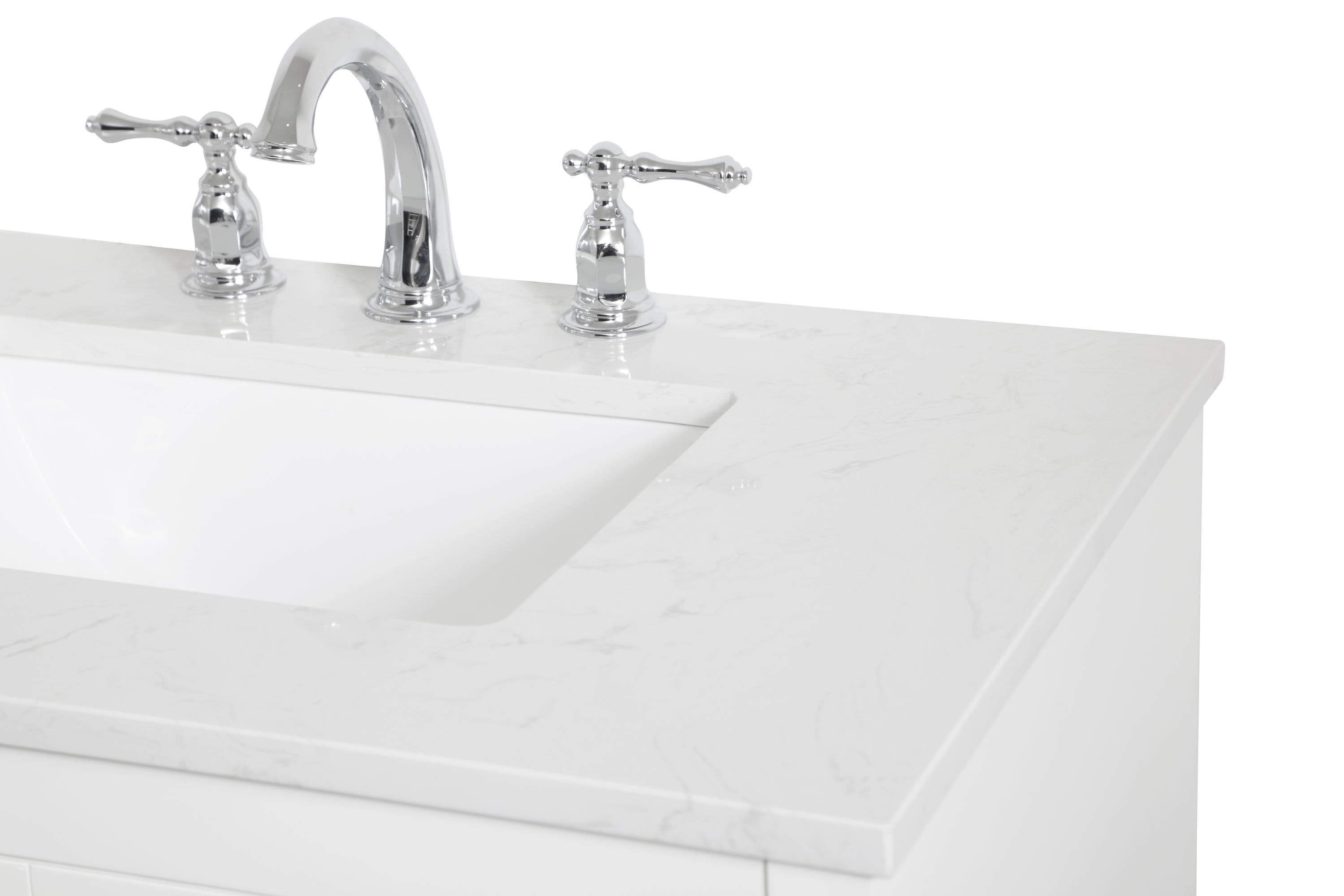 Elegant Decor HF51090WH Bath-Vanity-Combo - View #12
