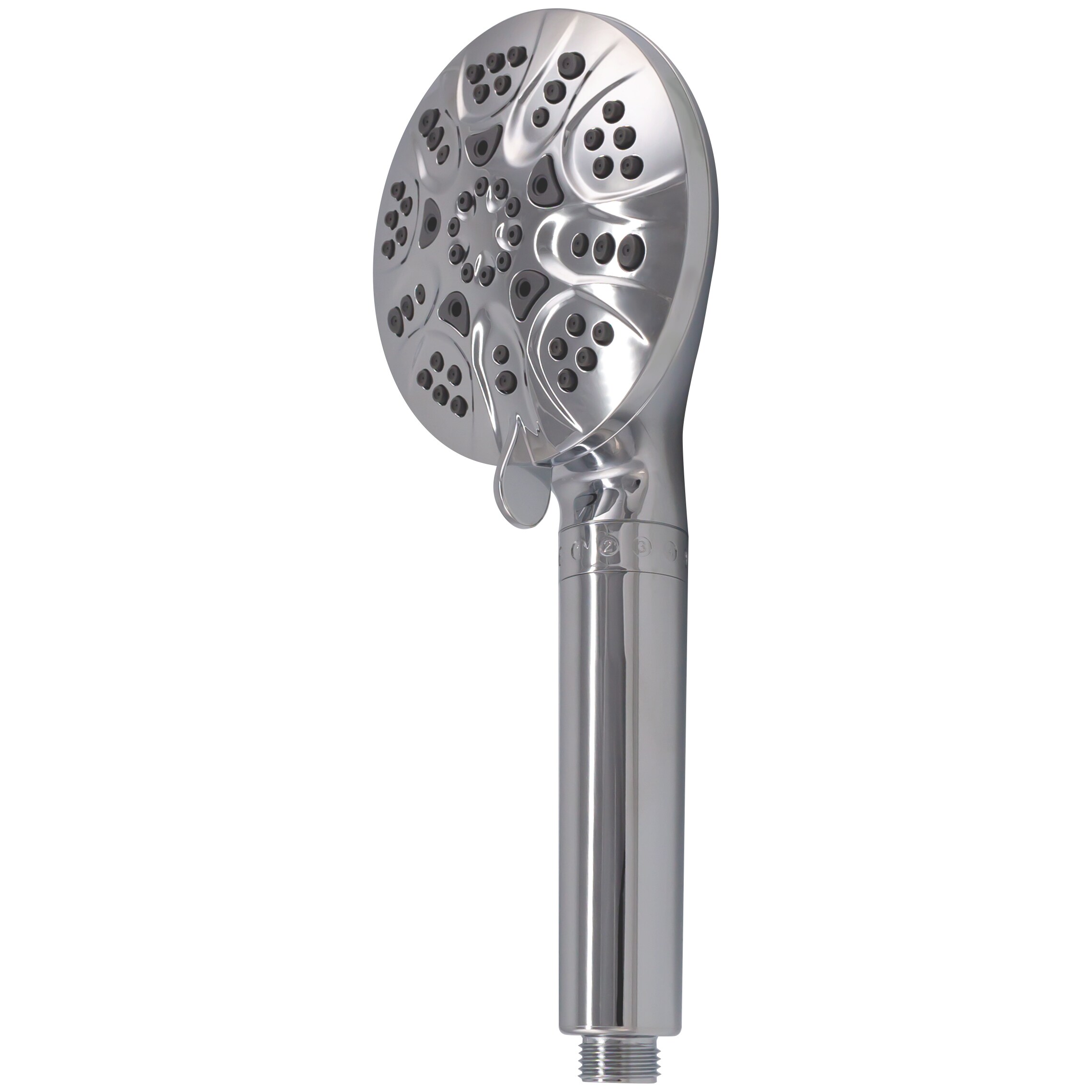 5" Polished Chrome 6-Function Filtered Handheld Shower Head