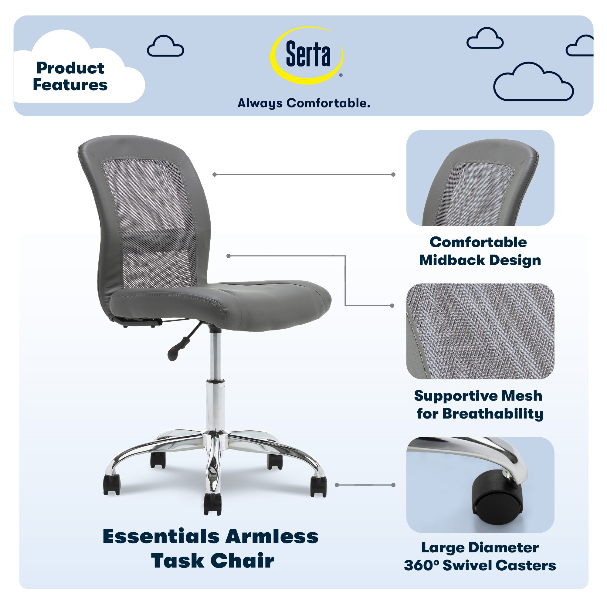 Serta CHR200133 Office-Chairs - View #8