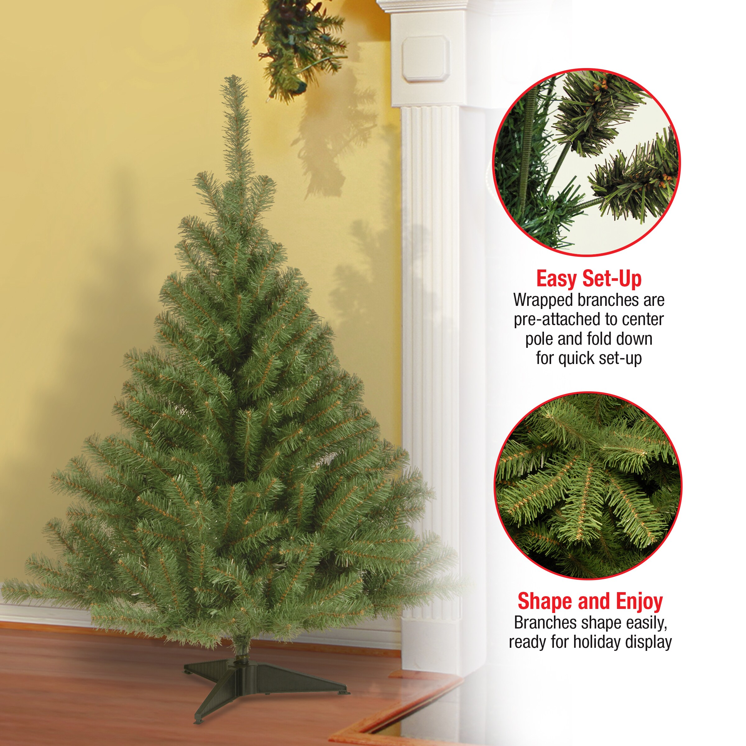 National Tree Company KCDR-40 Artificial-Christmas-Trees - View #7