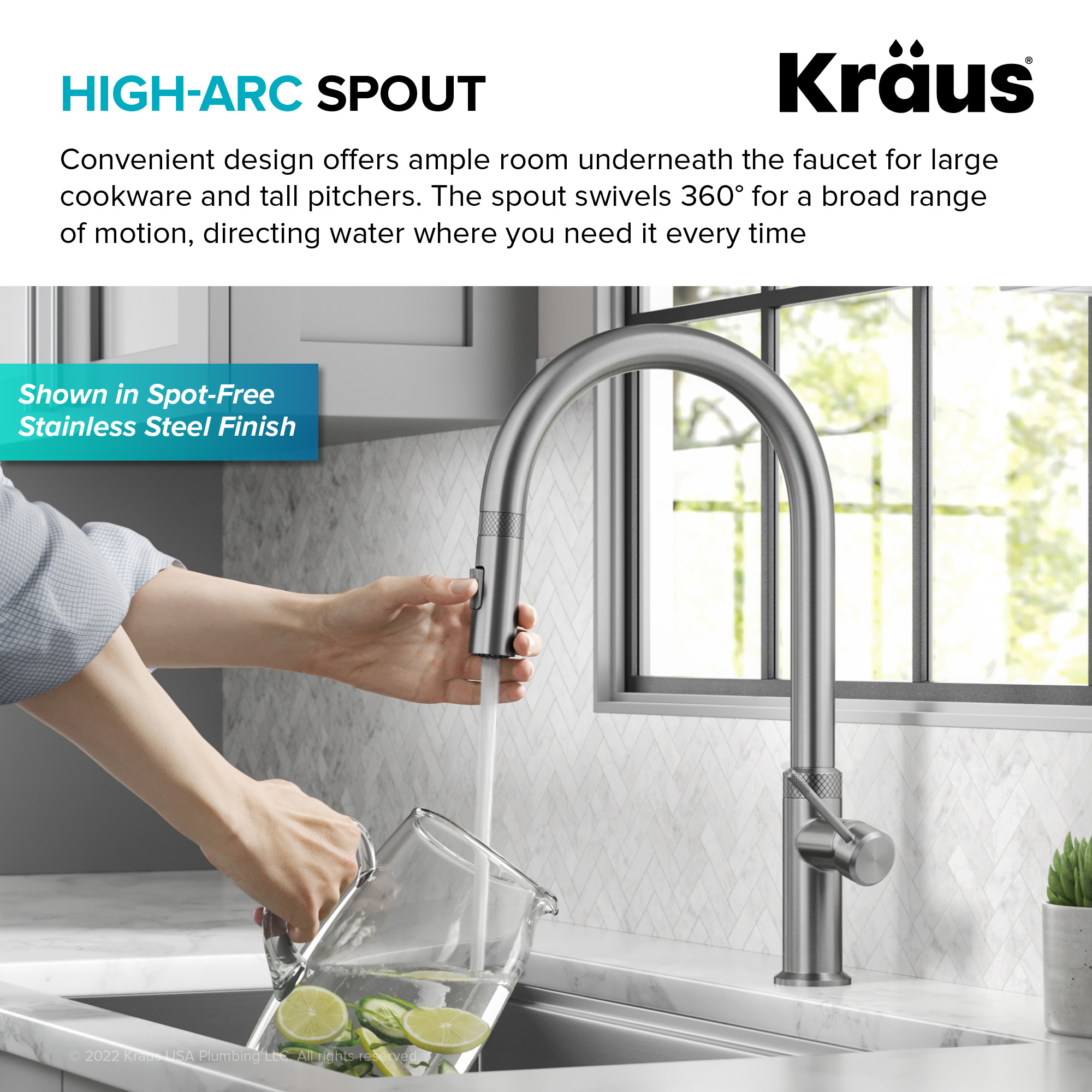 Kraus KPF-2654BG Kitchen-Faucets - View #9