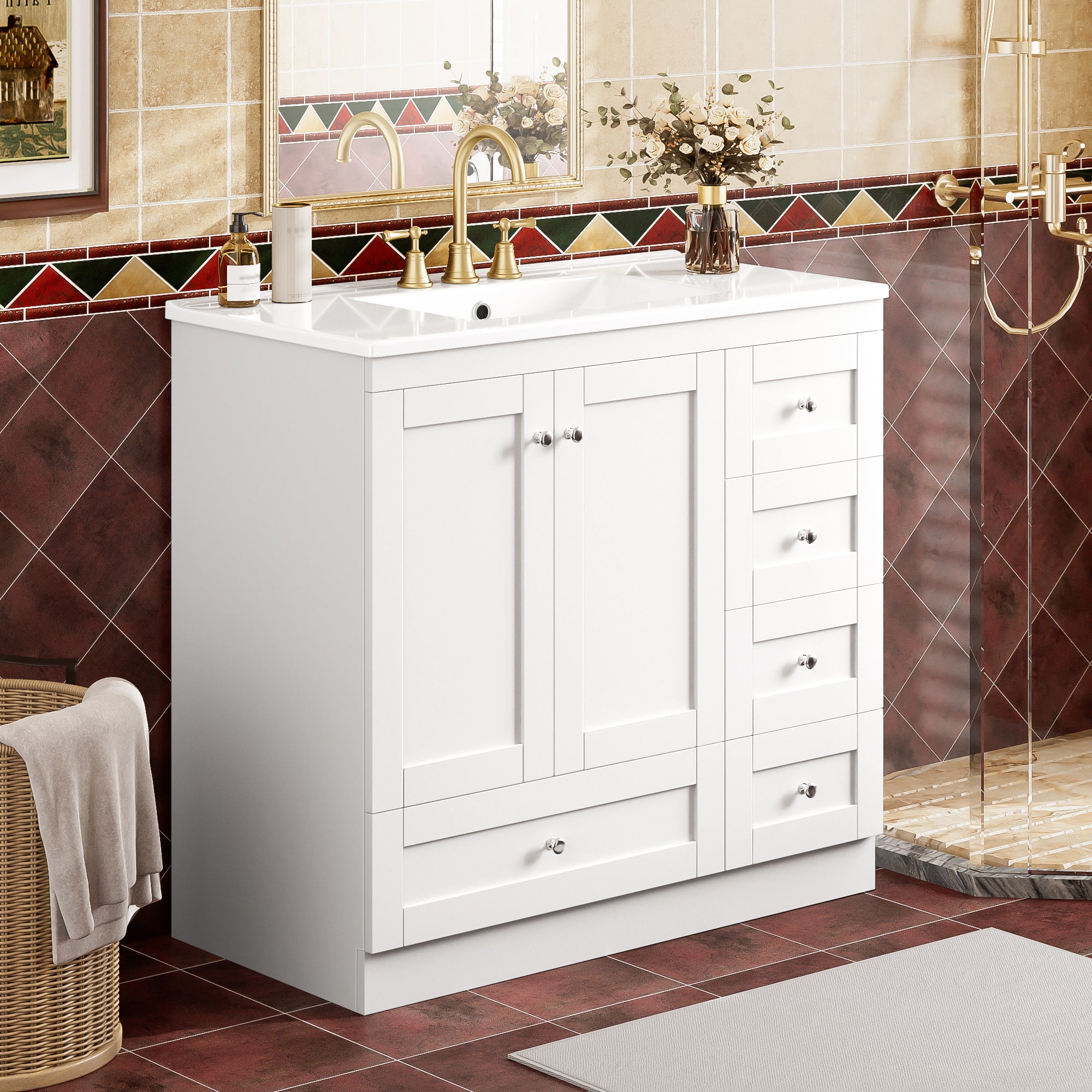 Boyel Living BL-VY-8872K Bath-Vanity-Combo - View #5