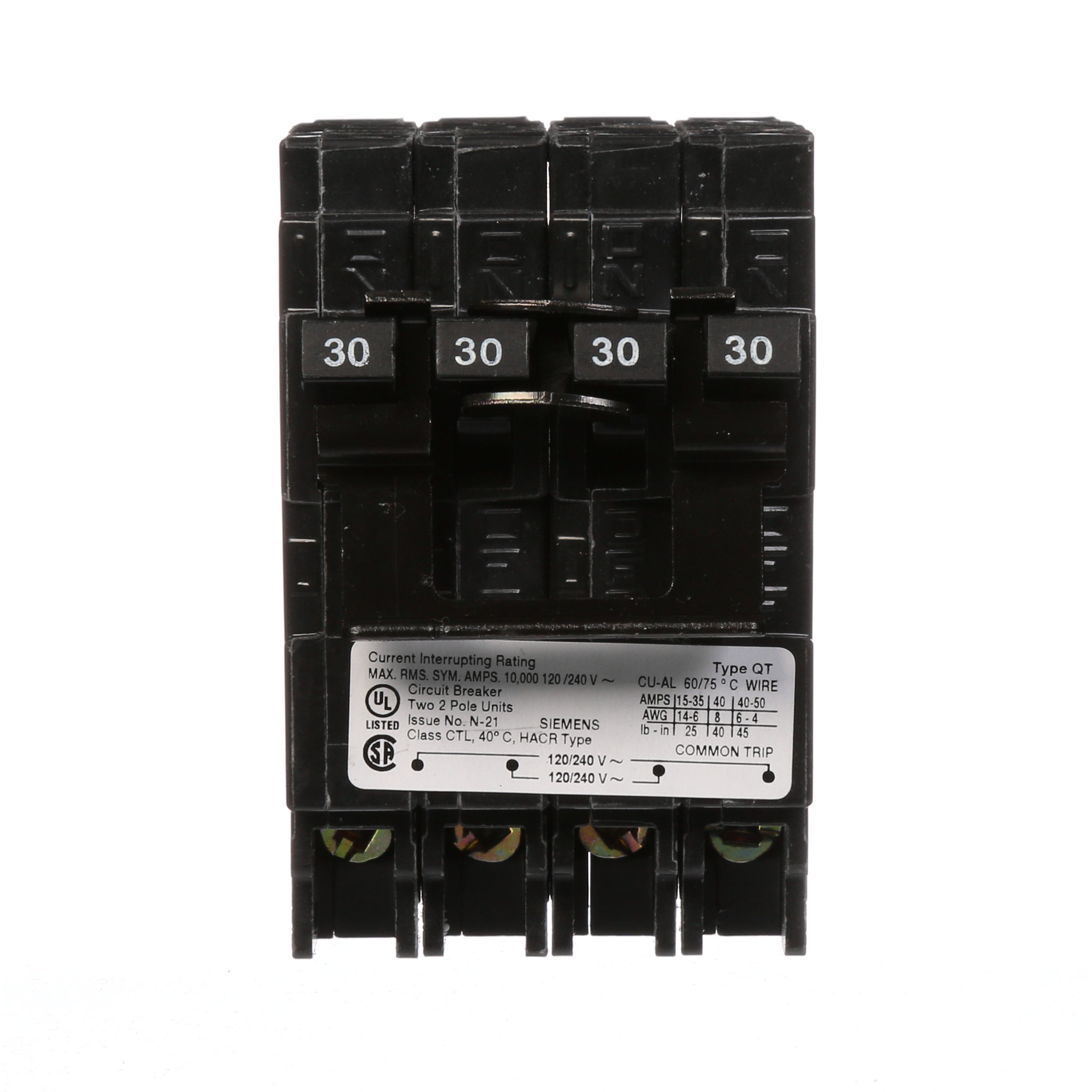 Siemens Q23030CT2 Circuit-Breakers - View #2