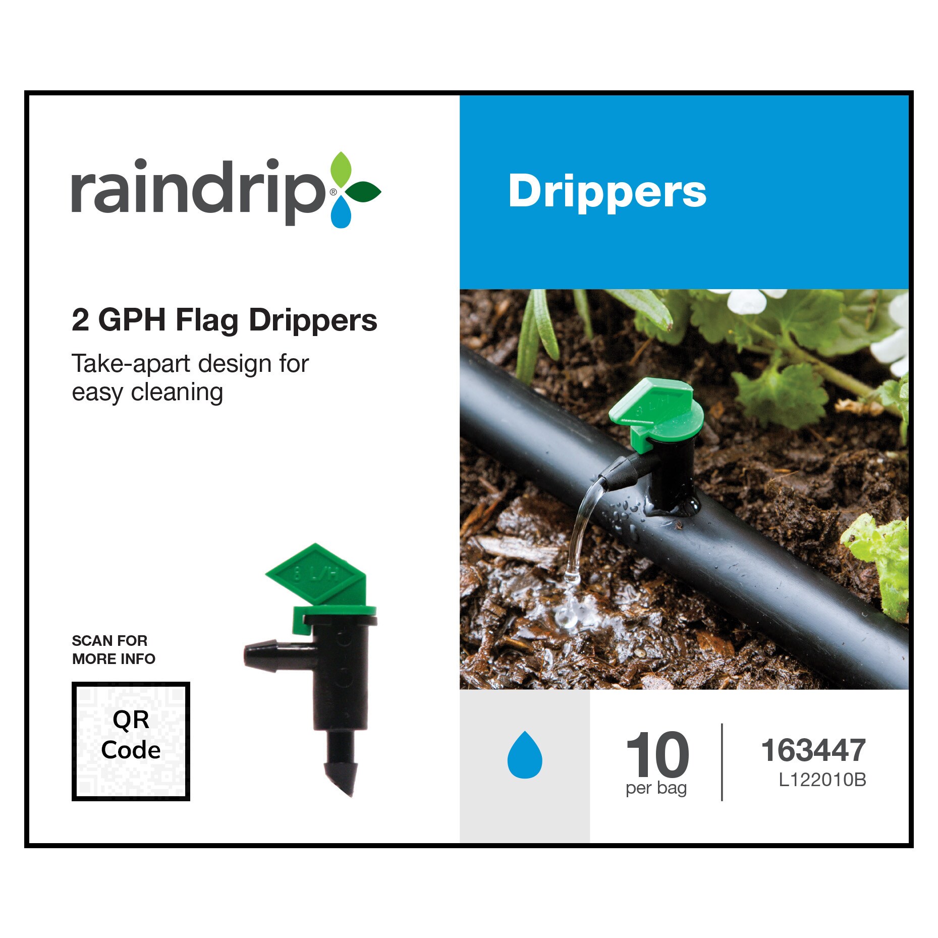 Raindrip 122010B Drip-Irrigation-Water-Emitters - View #6