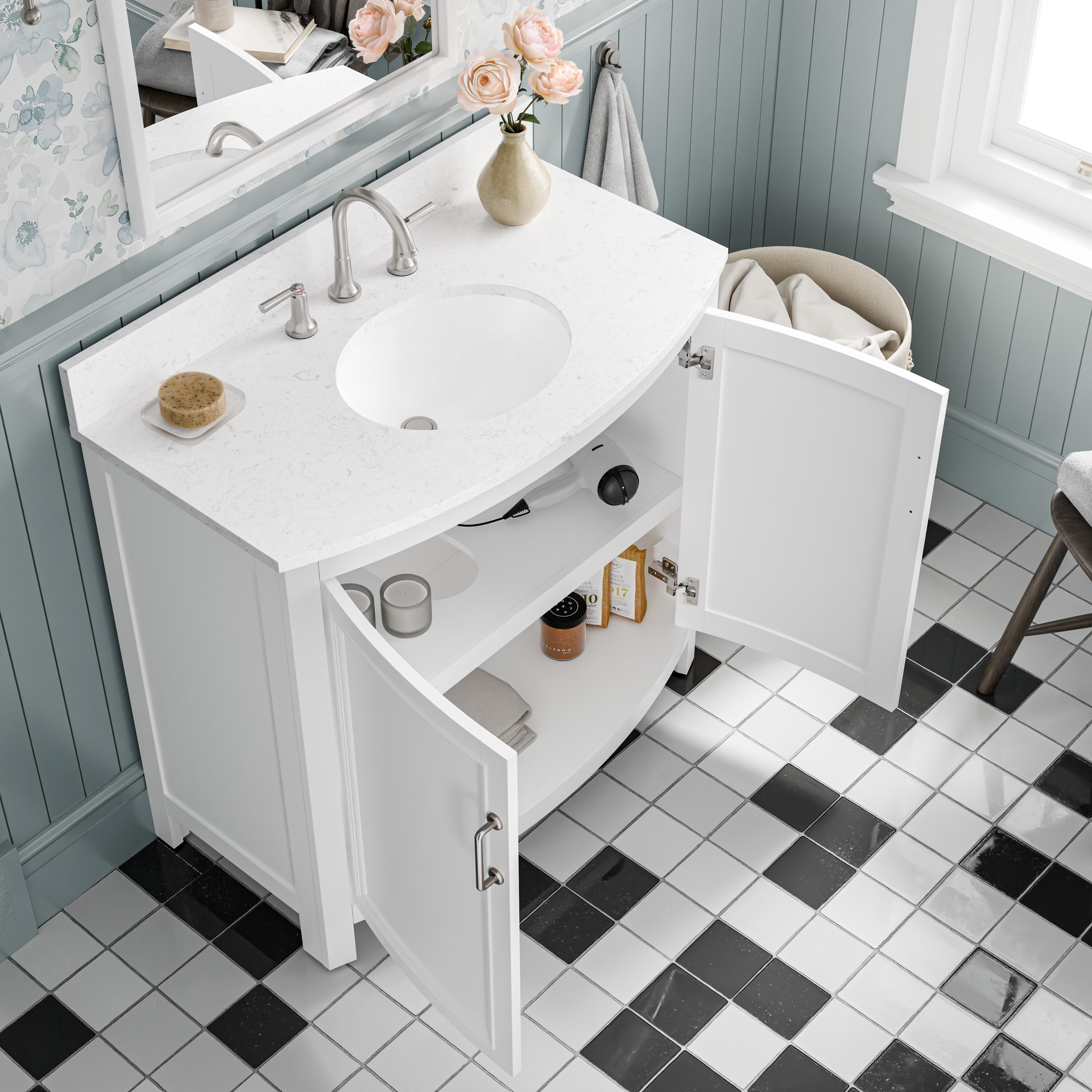 allen + roth 1007VTC-36-201-925UO Bath-Vanity-Combo - View #13