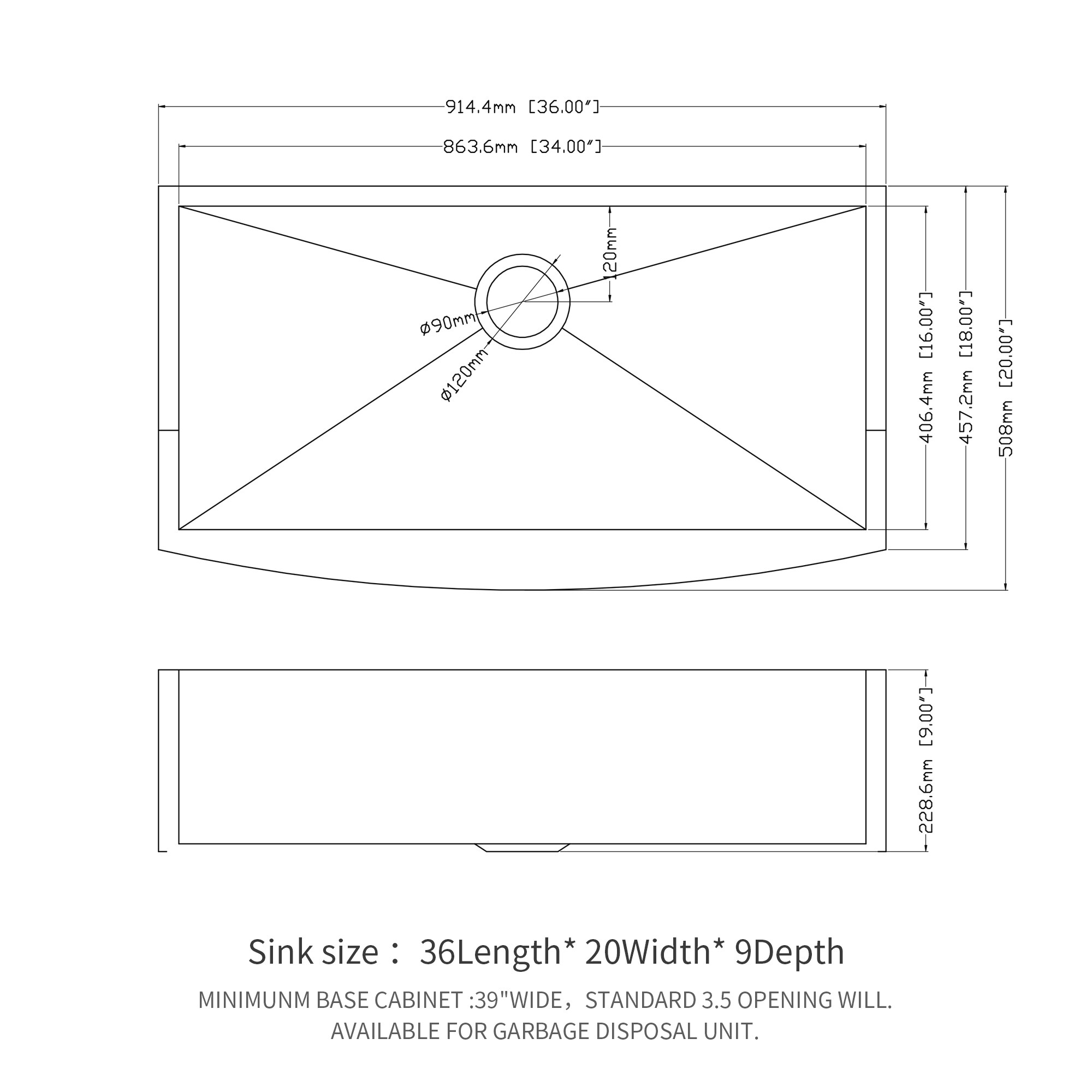 LIVIZA TLY-SS71004 Kitchen-Sinks - View #2