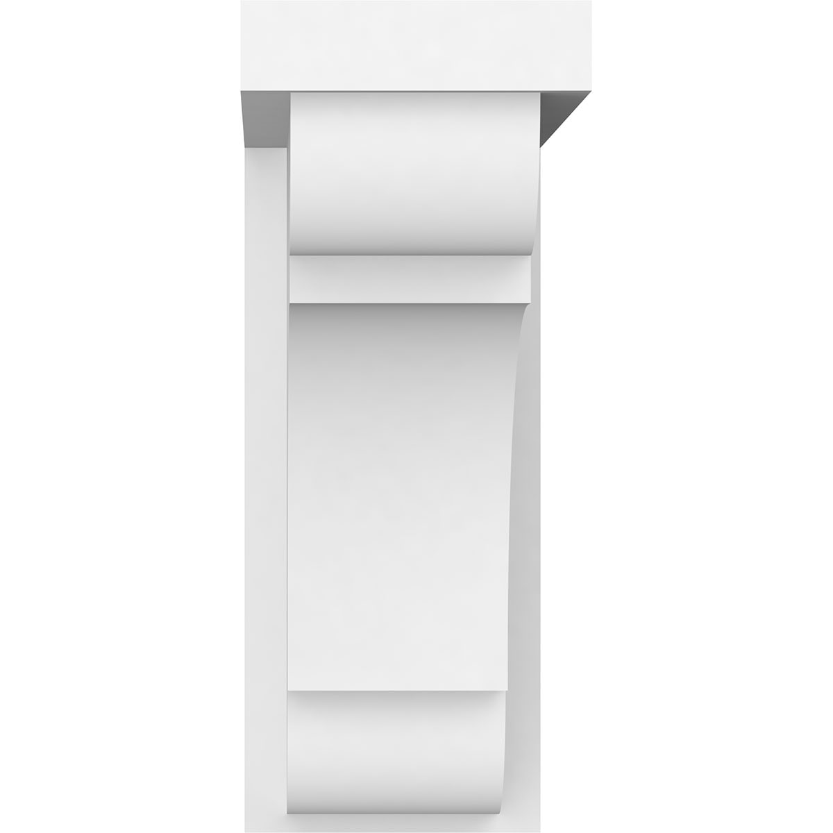 Ekena Millwork BKTP04X09X09BRY Exterior-Brackets-Braces - View #2