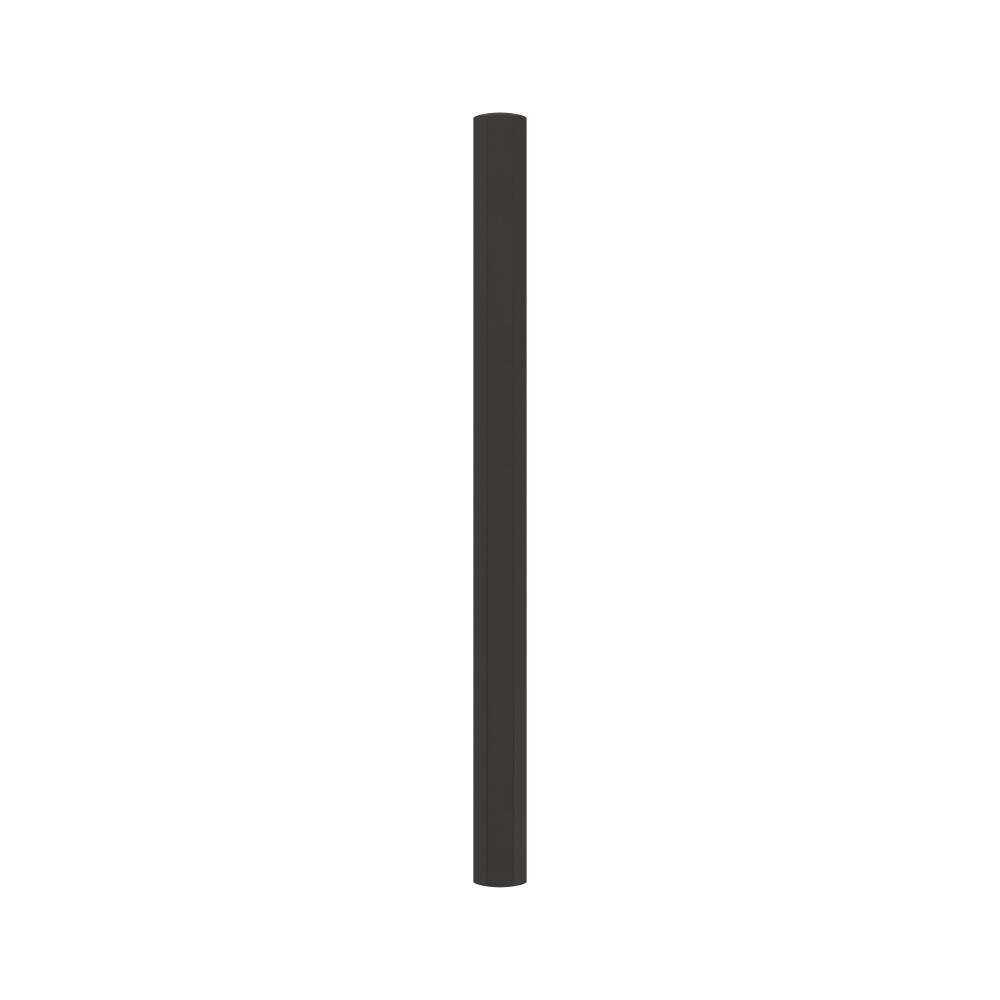 Matte Black Modern Cabinet Drawer Pull with Mounting Hardware